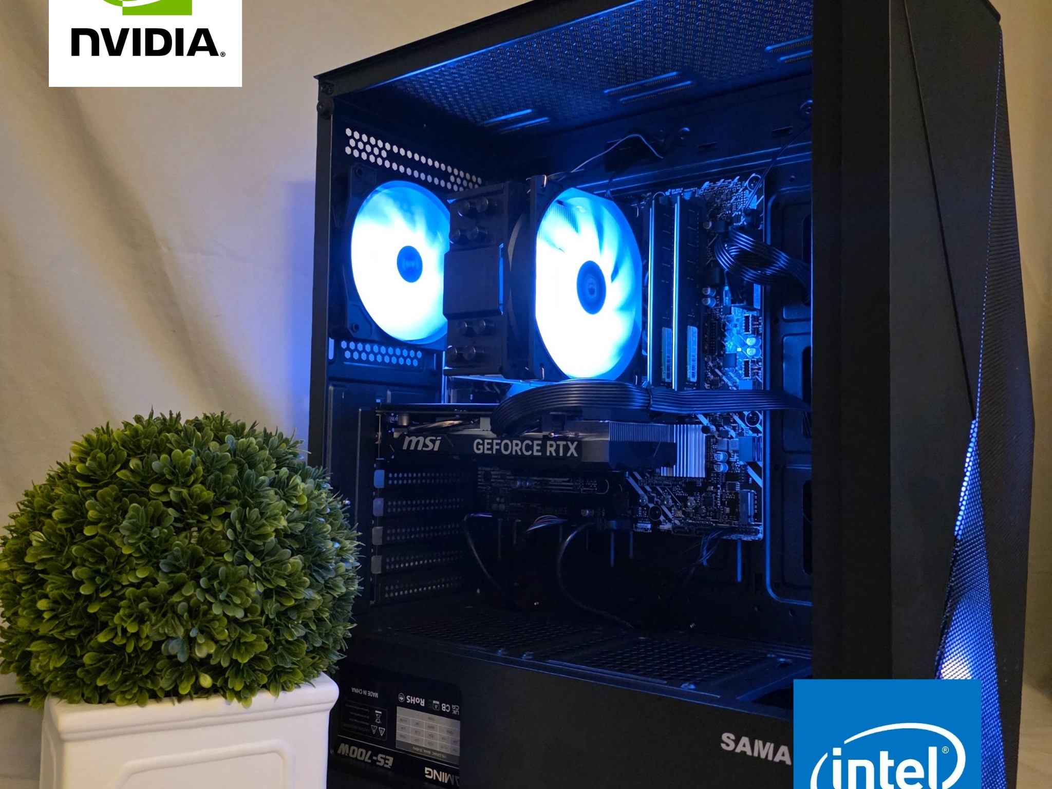 Cool under pressure! RTX4060/Intel I5-12600kf