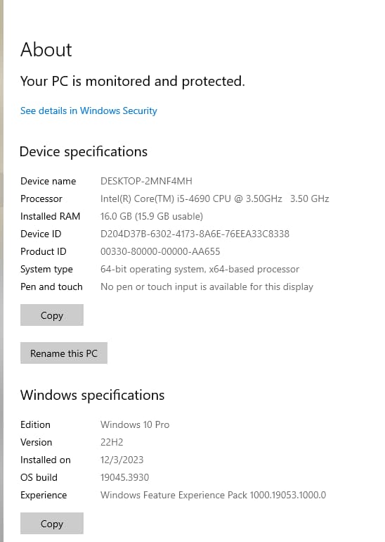i5 4690 | RX580 | 750GB SSD | 16GB RAM | Budget Friendly Entry Level Gaming PC