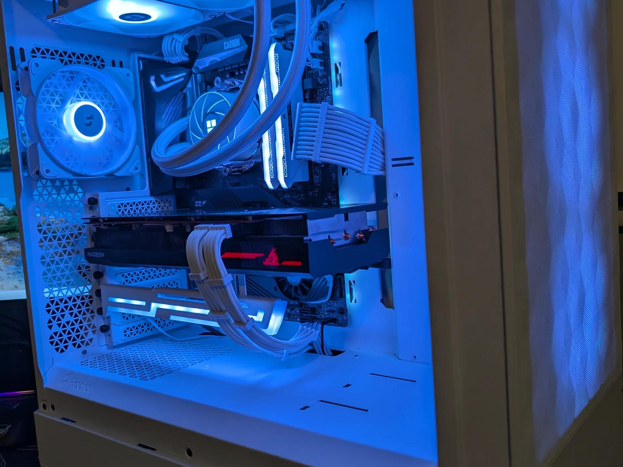 Powerful x3D Gaming PC - RX 6800xt | Ryzen 7 5700x3d | 32 GB DDR4 RAM | 1 TB NVME Liquid Cooled