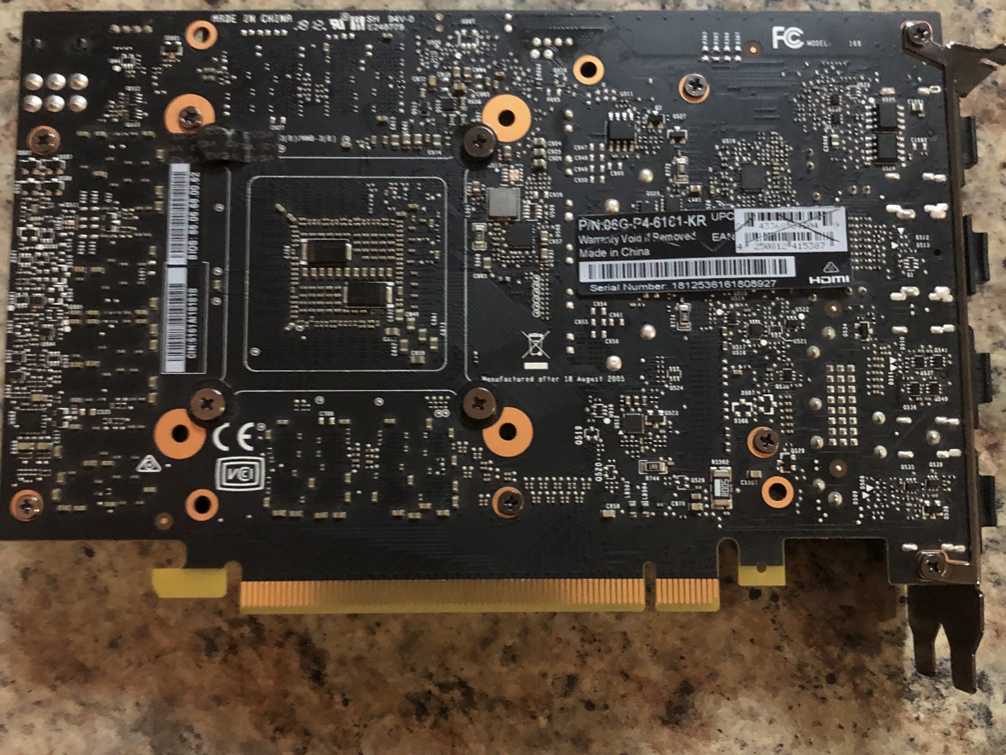 Nvidia evga 1060 6gb :used good