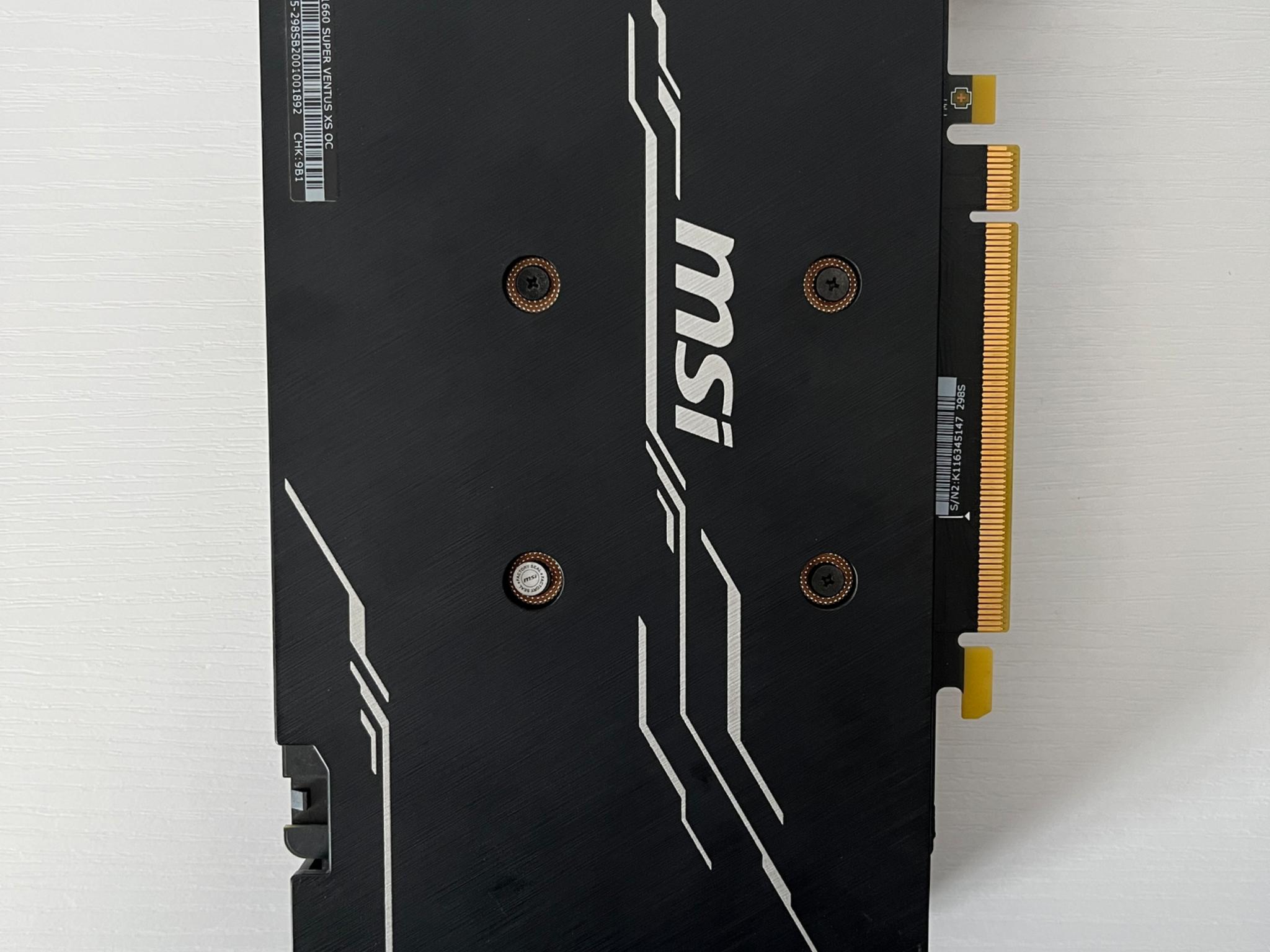 MSI GTX 1660 6GB SUPER VENTUS OC