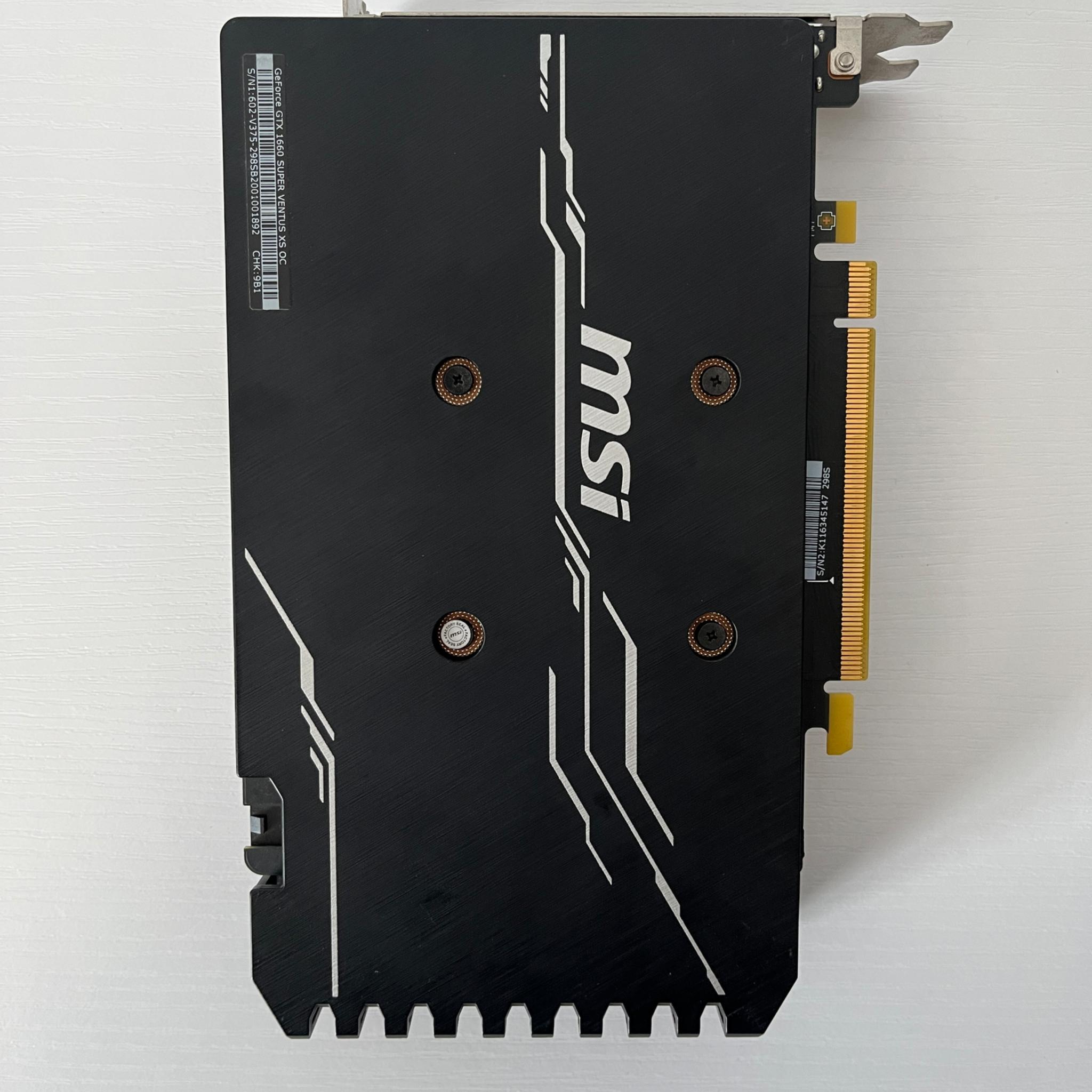 MSI GTX 1660 6GB SUPER VENTUS OC