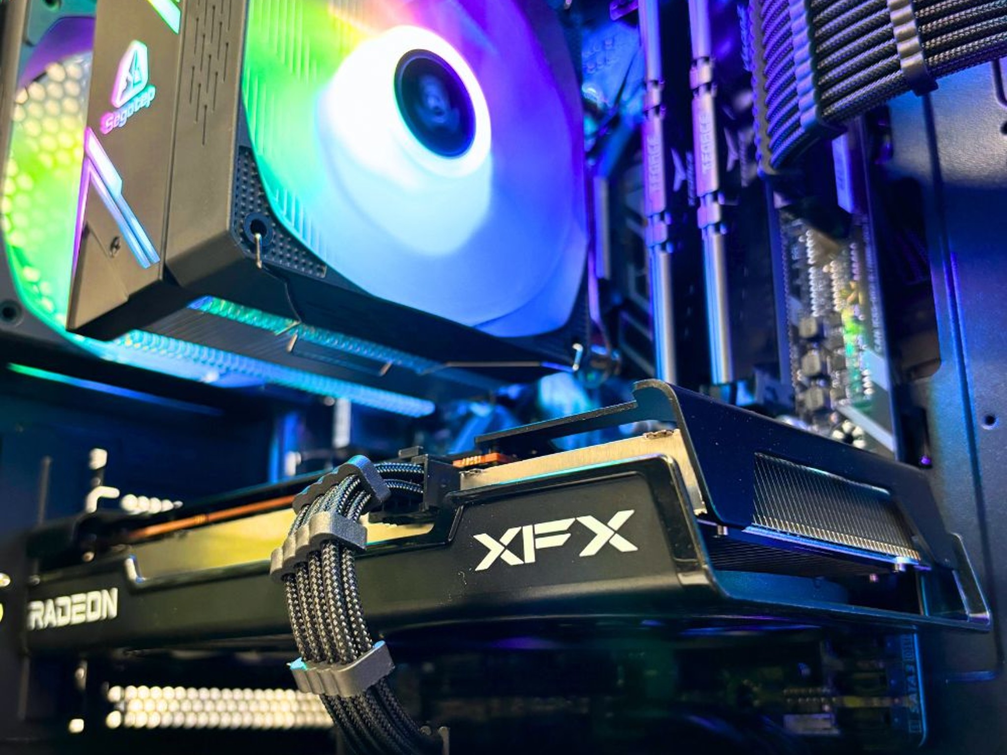 ⚔️SLASHER⚔️ Gaming PC | RX 6600 8GB | Ryzen 5 5500 | 16GB DDR4 | 1TB M.2 | Windows 11 Home | WIFI