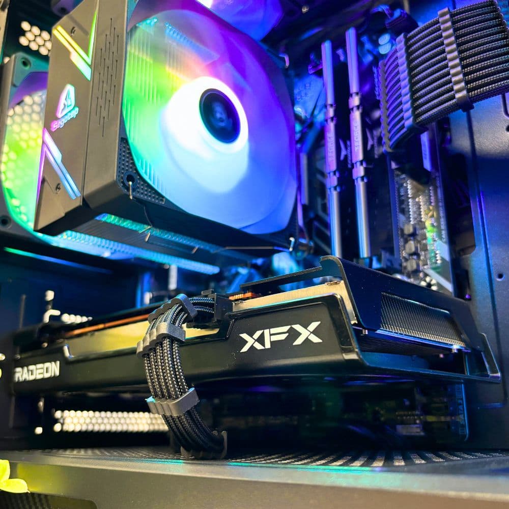 ⚔️SLASHER⚔️ Gaming PC | RX 6600 8GB | Ryzen 5 5500 | 16GB DDR4 | 1TB M.2 | Windows 11 Home | WIFI