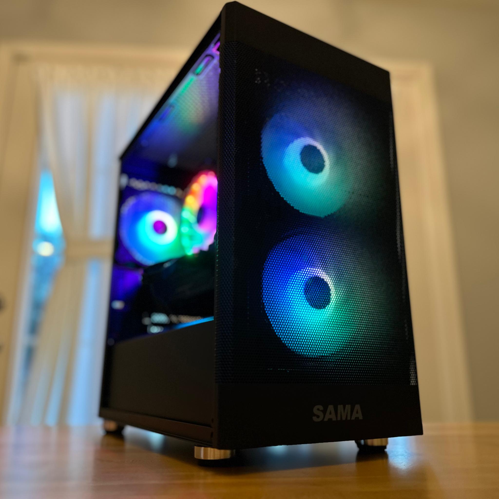 ⚫️ 🥷 | RX 5700 XT, Core i7, 32gb DDR4, 1tb SSD, WiFi Equipped Streaming/Gaming PC