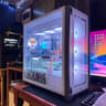 One Piece Inspired White Gaming PC | Gear 5 Theme | Ryzen 5 9600X | RX 9060 XT 16GB | 32GB DDR5 2TB