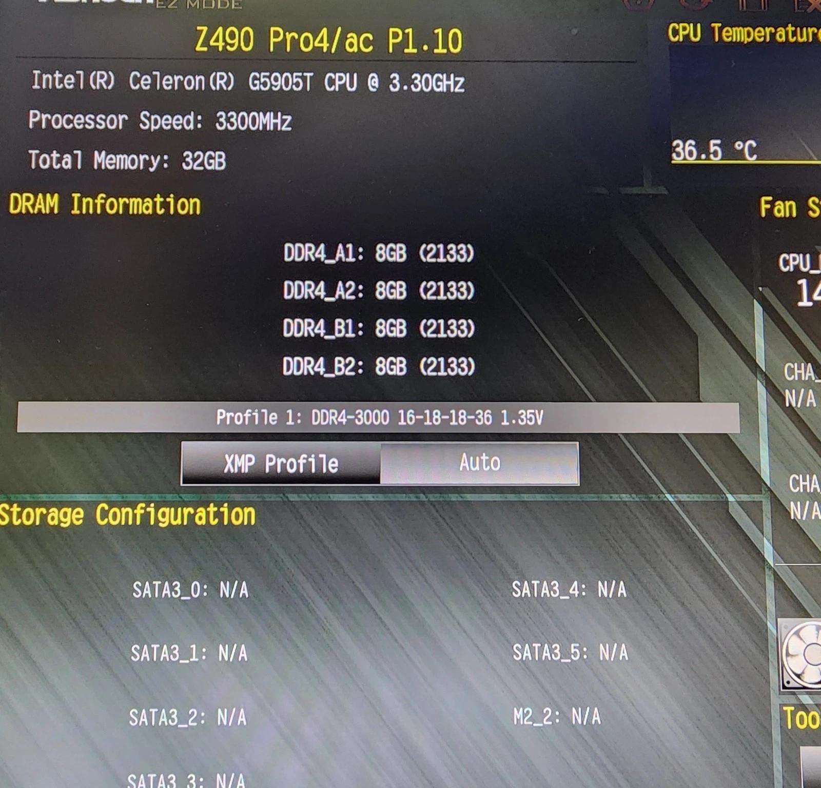 UPDATED BIOS ASRock Z490 Pro4/AC WIFI DDR4 LGA1200 ATX MOTHERBOARD