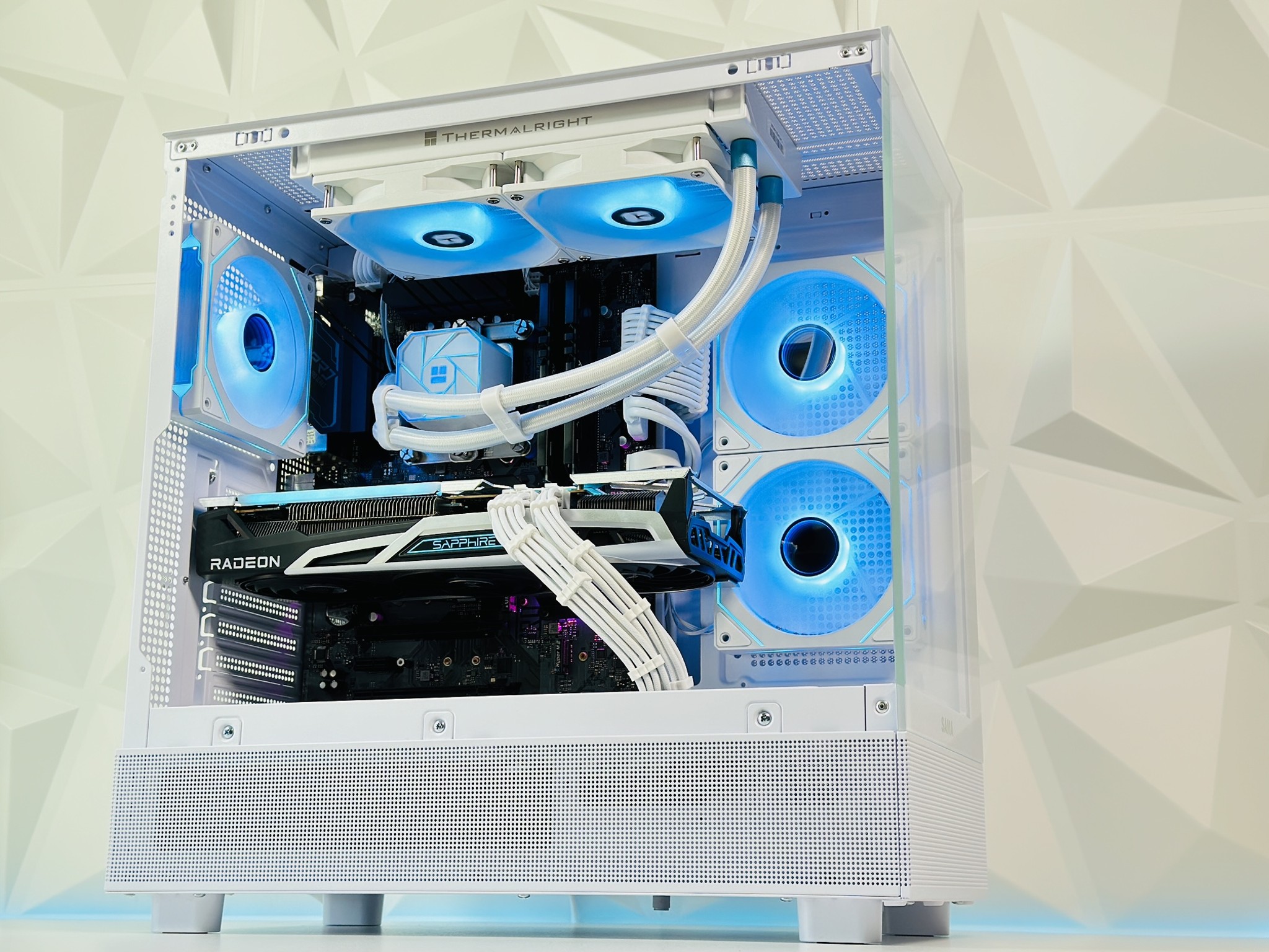 💥4️⃣➡💵|| Liquid Cooled Gaming PC🚀AMD RX 6700 XT 12GB🚀Intel i7 10700 8 core🚀32GB DDR4🚀1TB NVME
