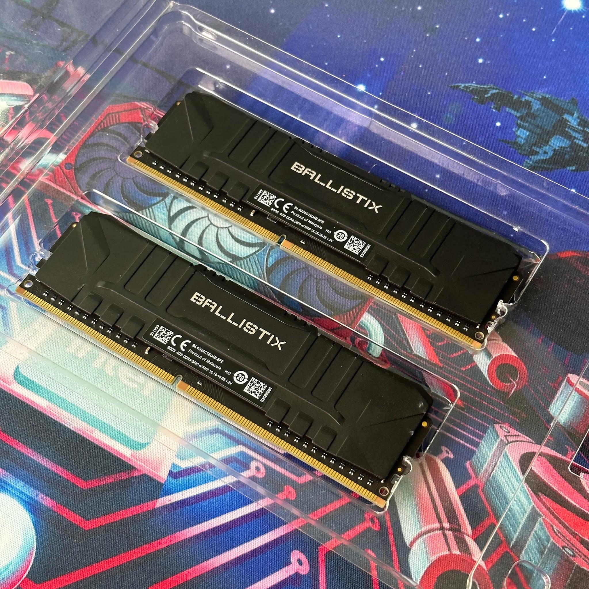 Crucial Ballistix 2x4GB DDR4 CL-16-16-16-39 RAM