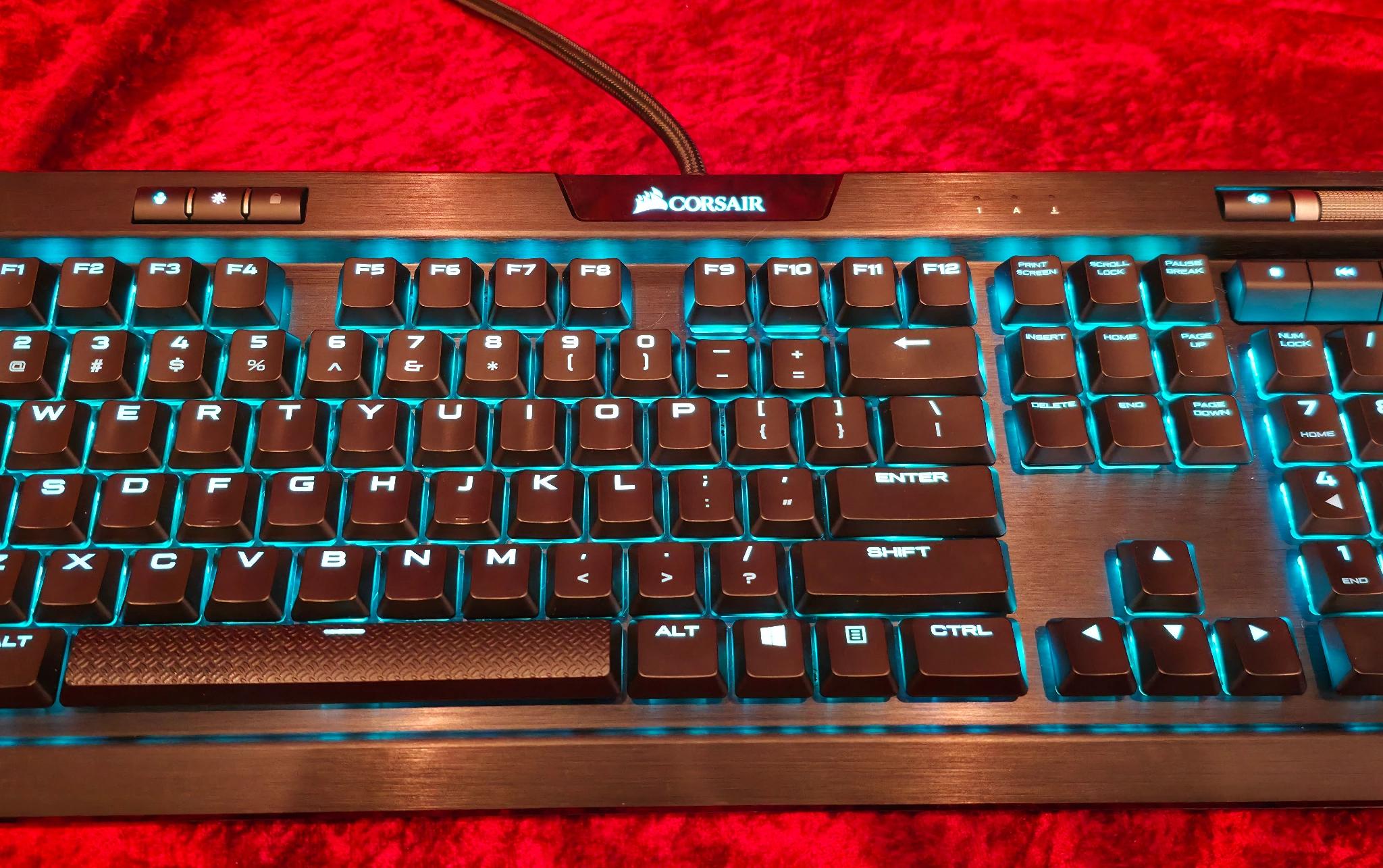 Corsair K70 RGB MK.2 Low Profile Rapid Fire