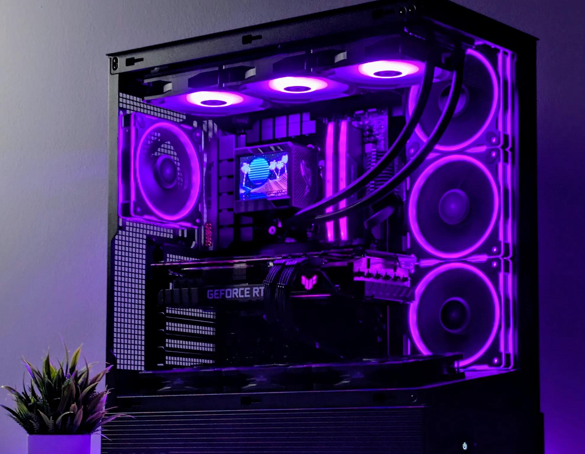 ASUS BEAST GAMING PC | RYZEN 7600X3D | RTX 3080 | RYUJIN II LCD SCREEN AIO | 32GB RAM | 1440P/4K