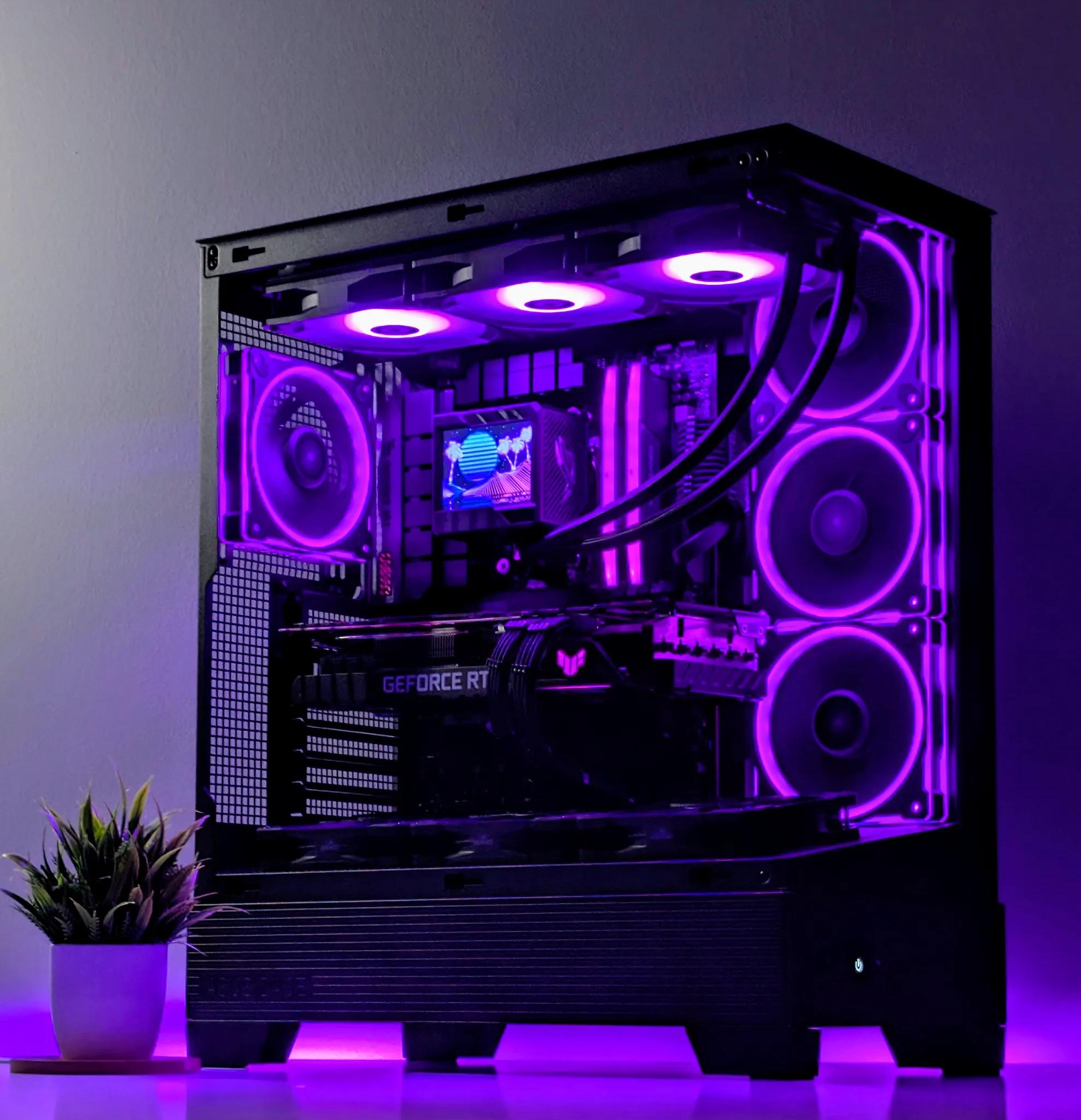 ASUS BEAST GAMING PC | RYZEN 7600X3D | RTX 3080 | RYUJIN II LCD SCREEN AIO | 32GB RAM | 1440P/4K