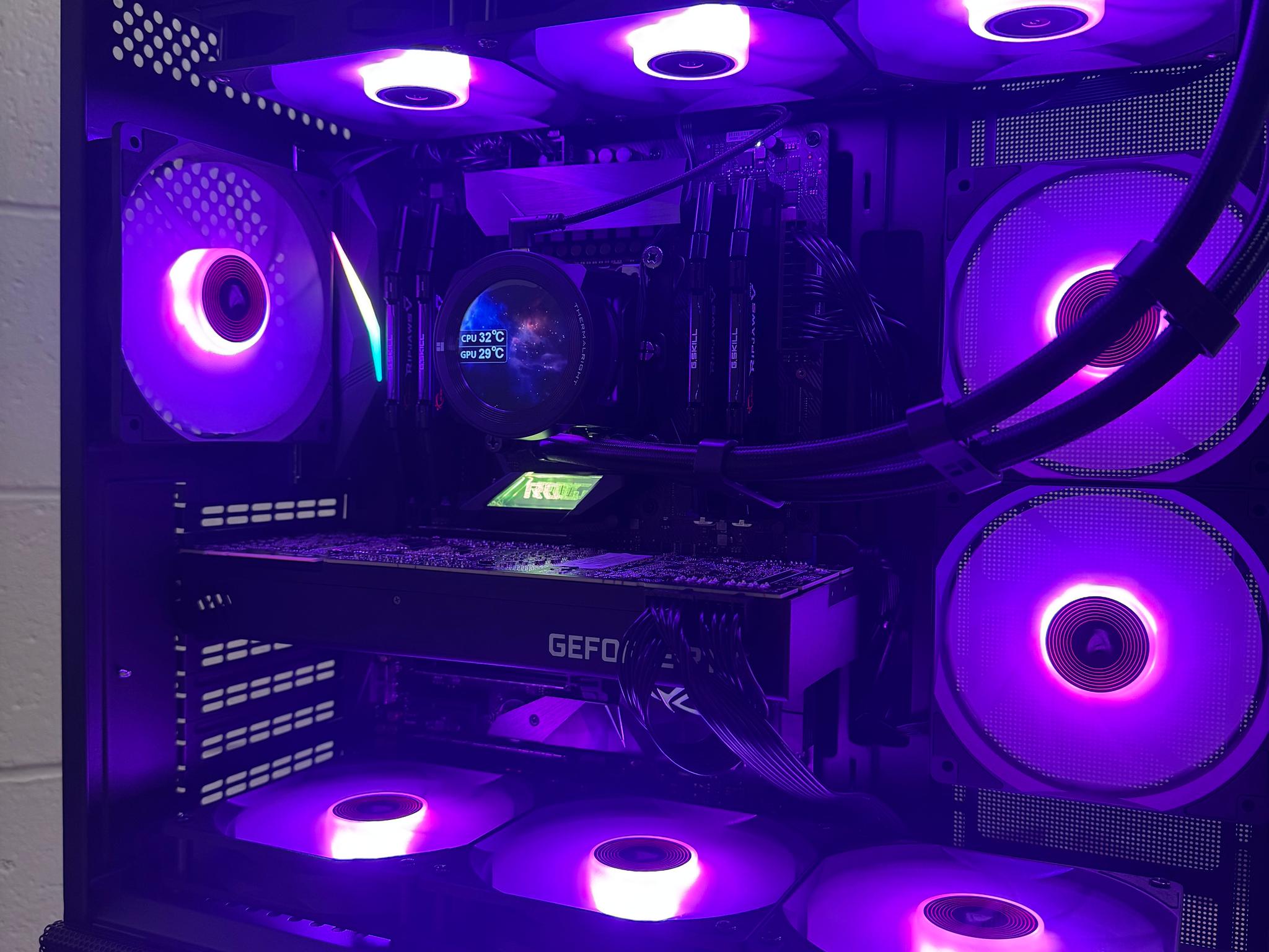 1440p Panoramic Gaming PC | RTX 2080 Ti 11GB | i7 8-Core | 32GB RAM | 2TB SSD | LCD Screen