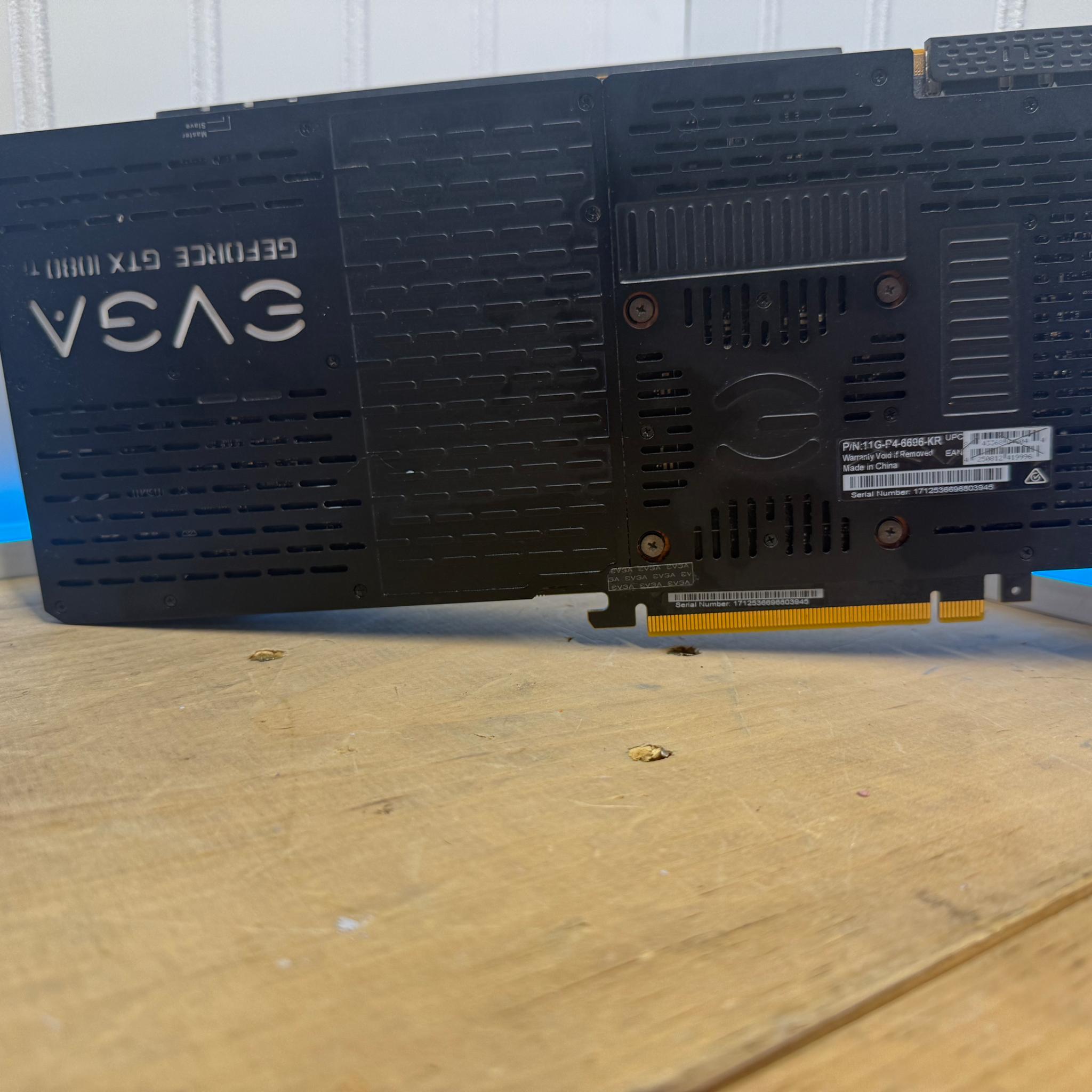 From My Personal Collection EVGA FTW3 1080TI Collector Item