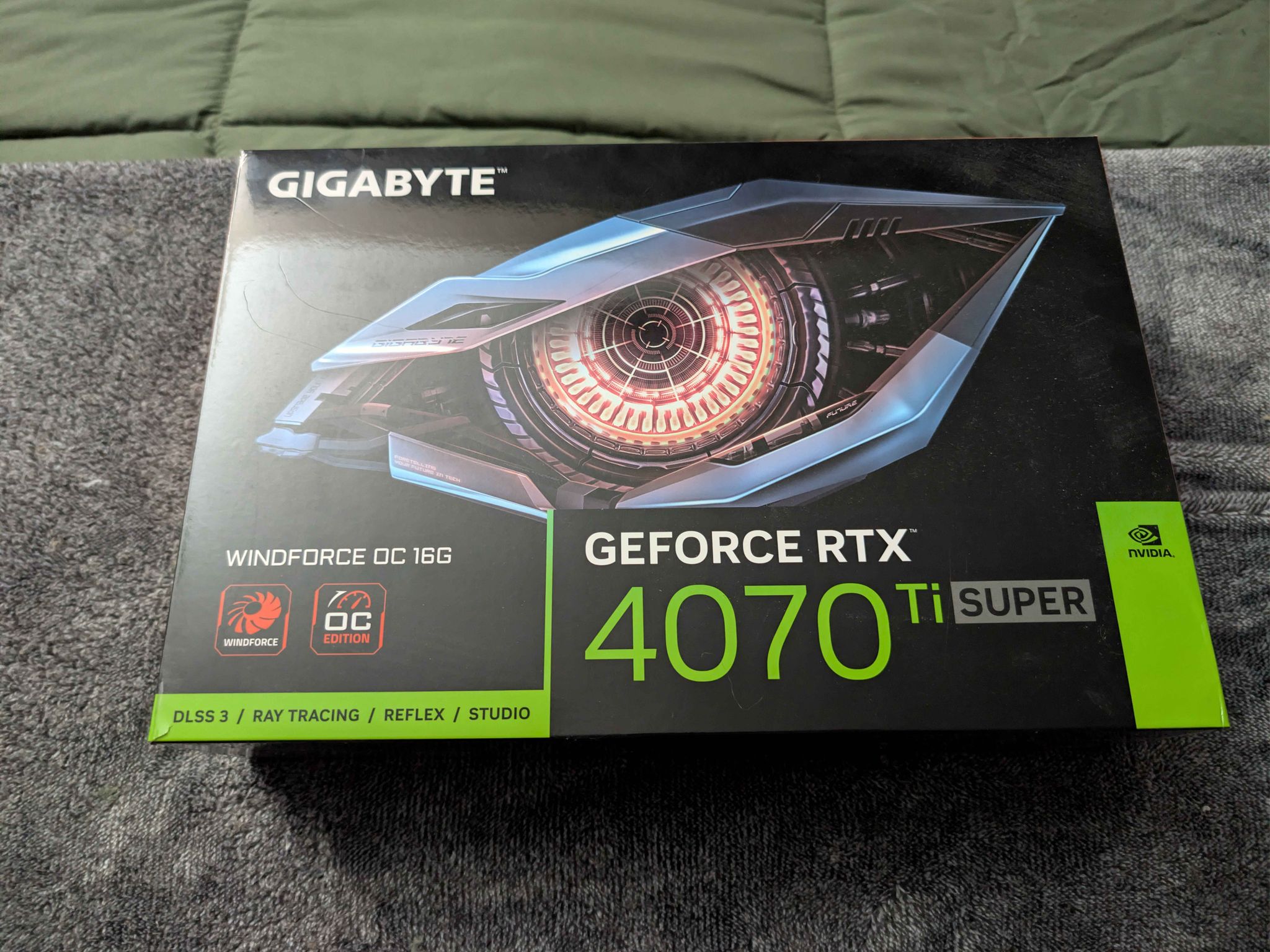 GigaByte GeForce RTX 4070 Ti SUPER WINDFORCE OC 16G