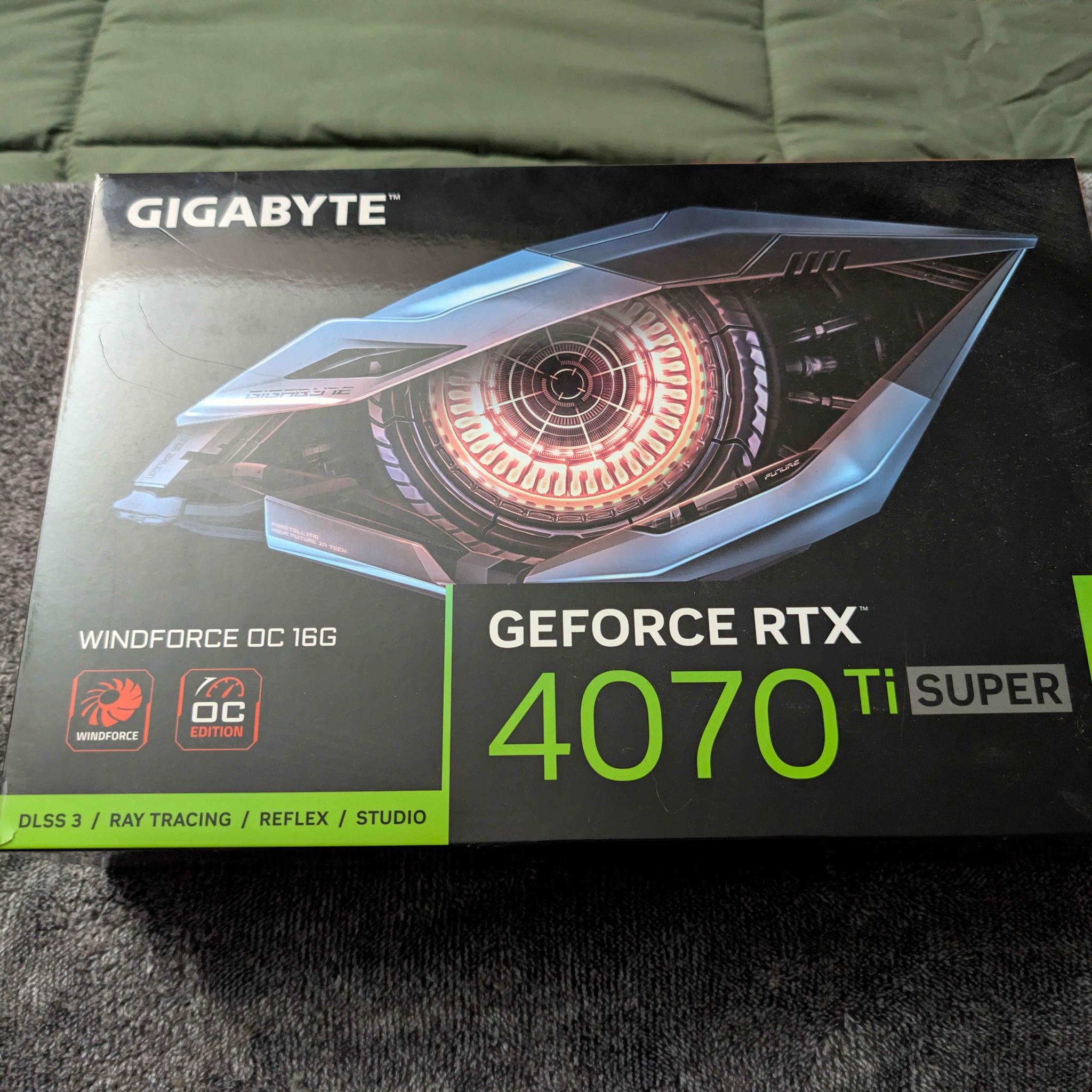 GigaByte GeForce RTX 4070 Ti SUPER WINDFORCE OC 16G