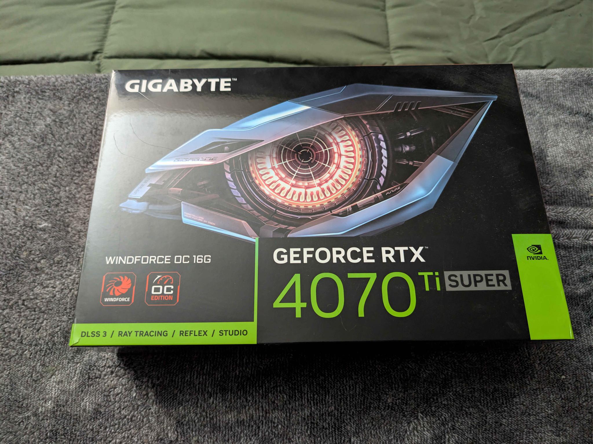 GigaByte GeForce RTX 4070 Ti SUPER WINDFORCE OC 16G