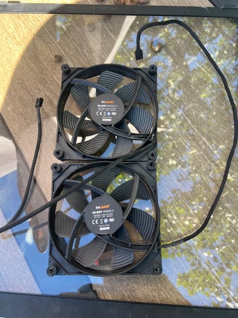 Be Quiet! Silent Wings 3 140mm Case Fans (2 fans total)