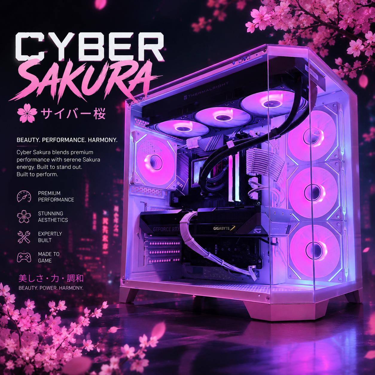 🌸"Prism Void"🌸| 1440p Gaming | RTX 5070 | Intel i7 14700KF | 32B DDR5 | 2tb Storage
