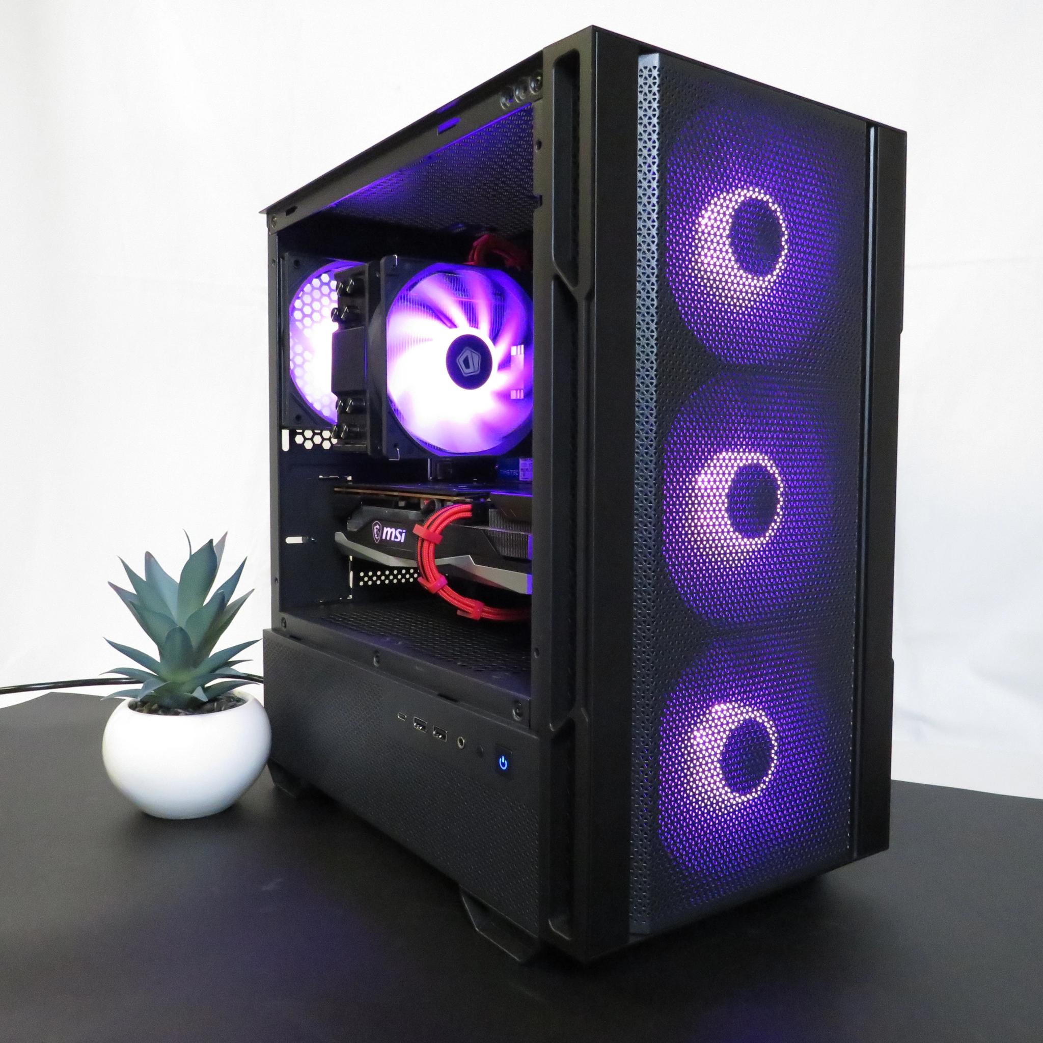 Mid Range Master! *All new parts* Ryzen 5 5500 + RX 6600XT + 16 GB DDR4 + 1 TB NVME SSD