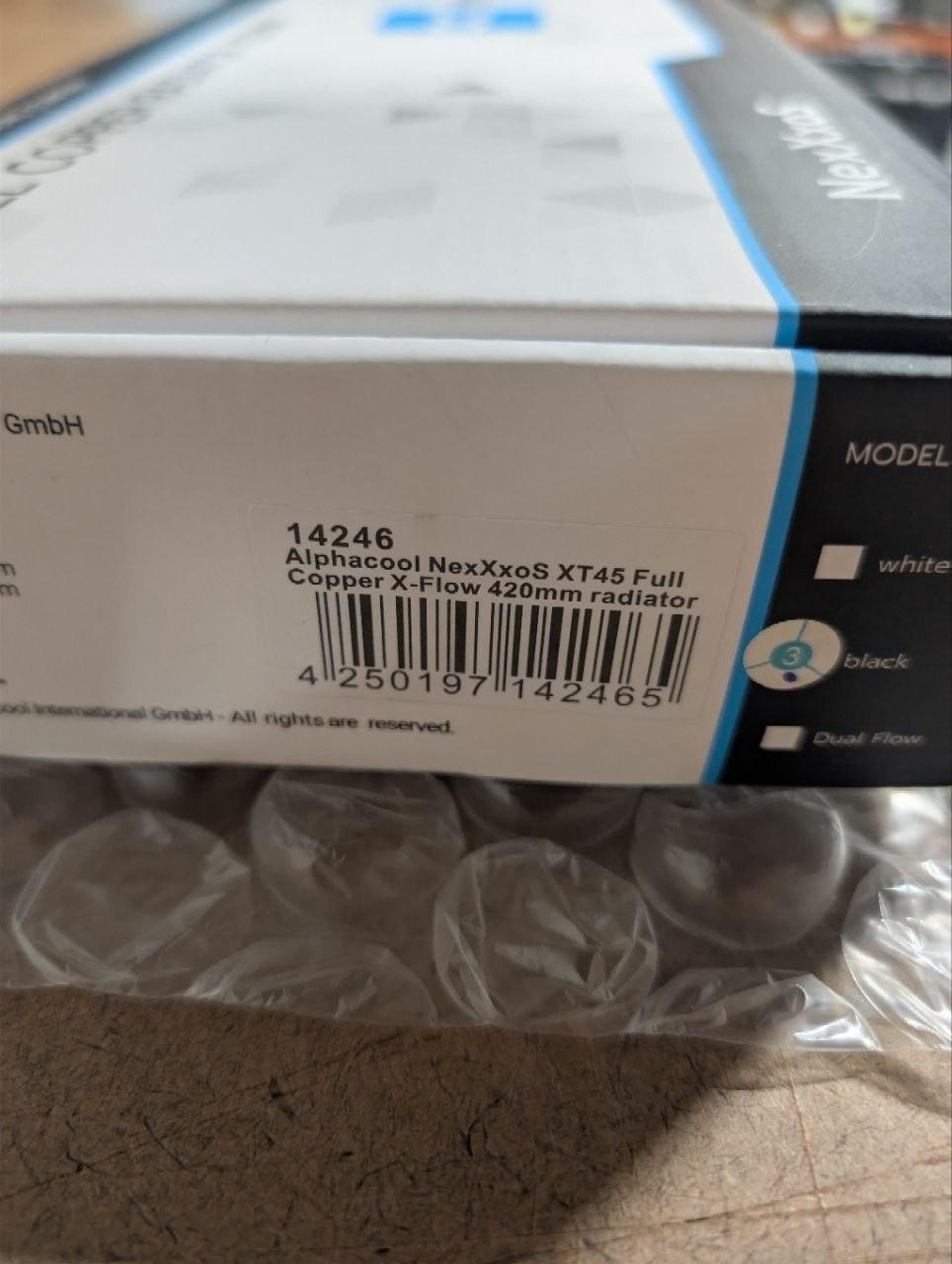 Alphacool NexXxoS XT45 Full Copper X-Flow 420mm Radiator (14246)