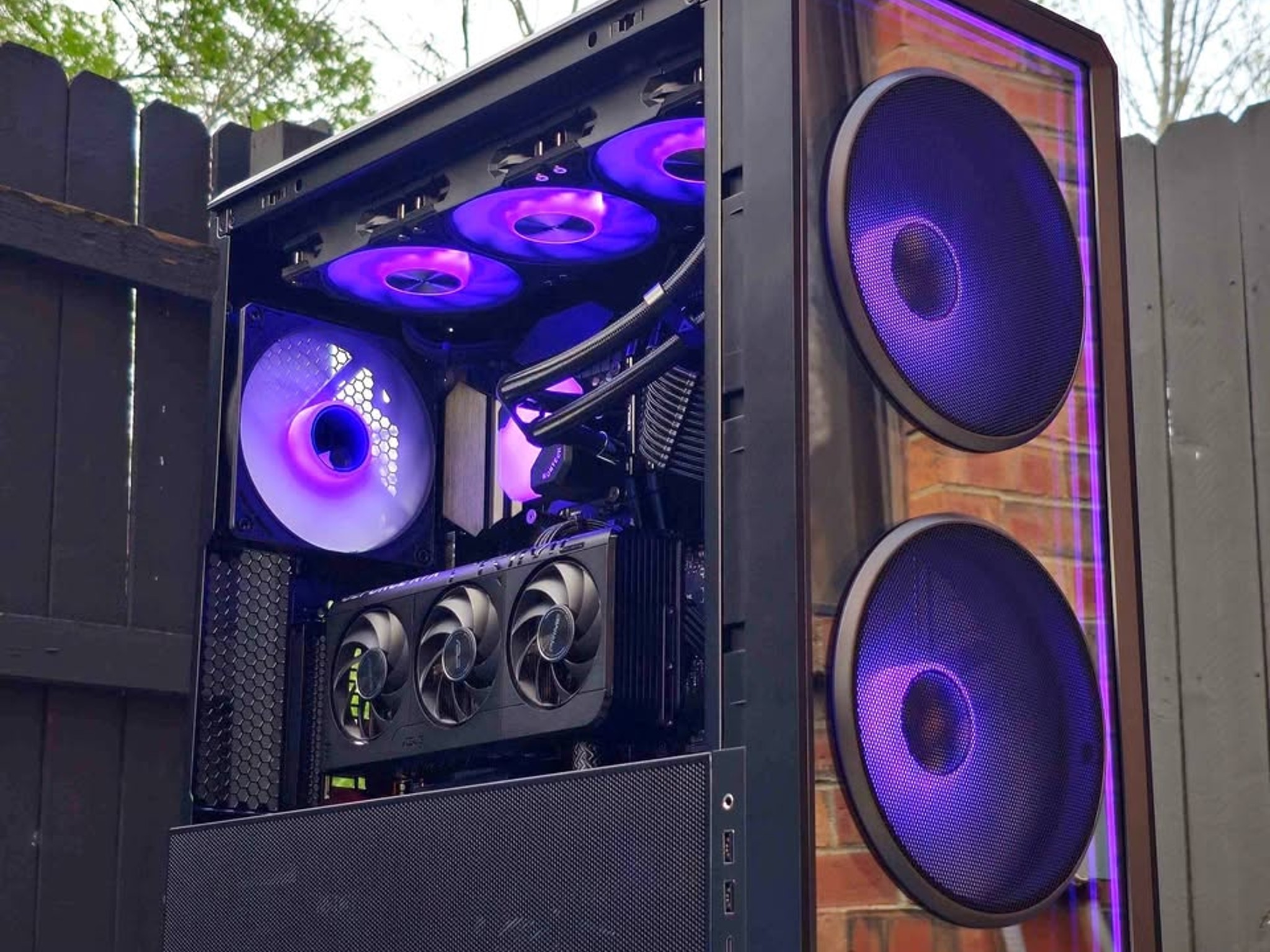 🪐Blackout Gaming PC • Nvidia 5060 • Intel i7 • 32GB RAM • 1TB SSD • WiFi • Plug n' Play
