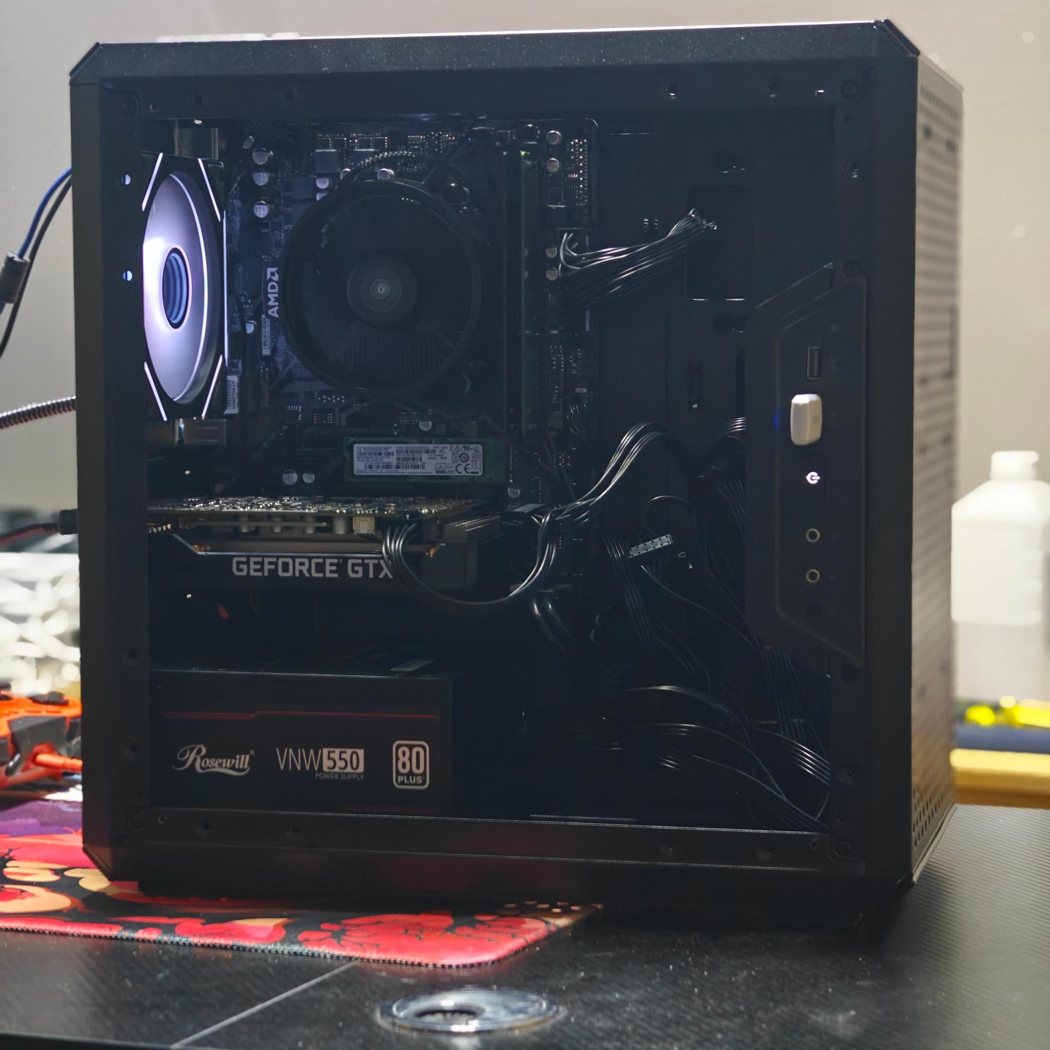 1080P GAMING PC|AMD RYZEN 5 3600|16GB DDR4 3200|512GB NVME SSD|NVIDIA GTX 1660S|WINDOWS 11 HOME