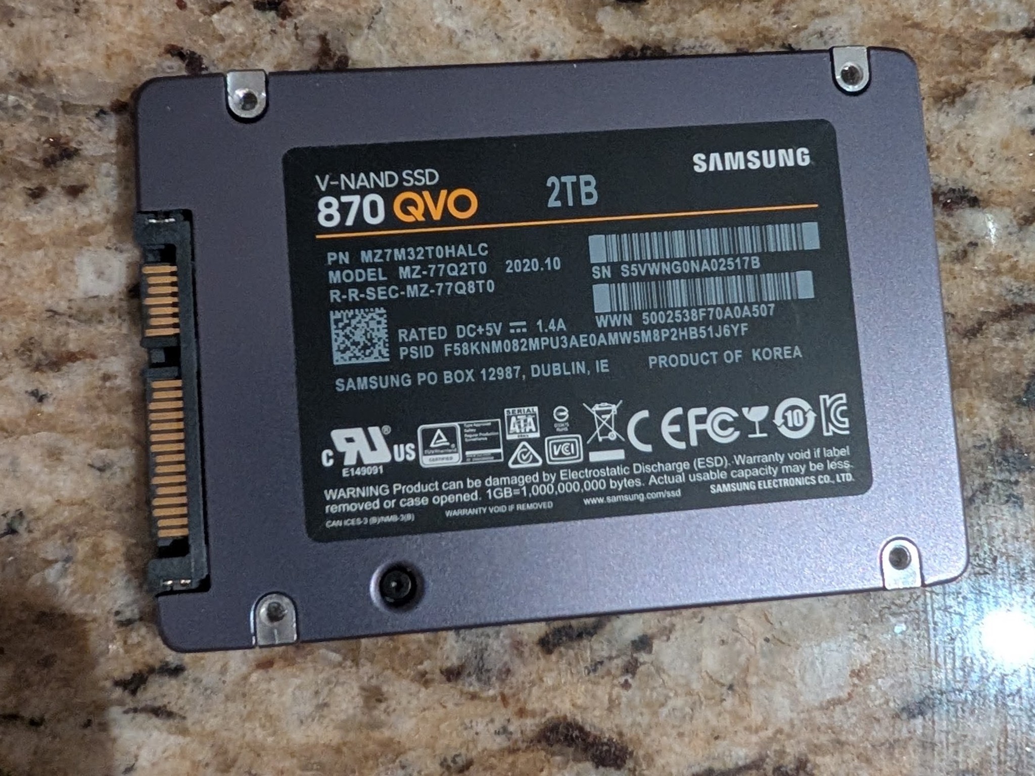 Samsung 870 QVO 2TB