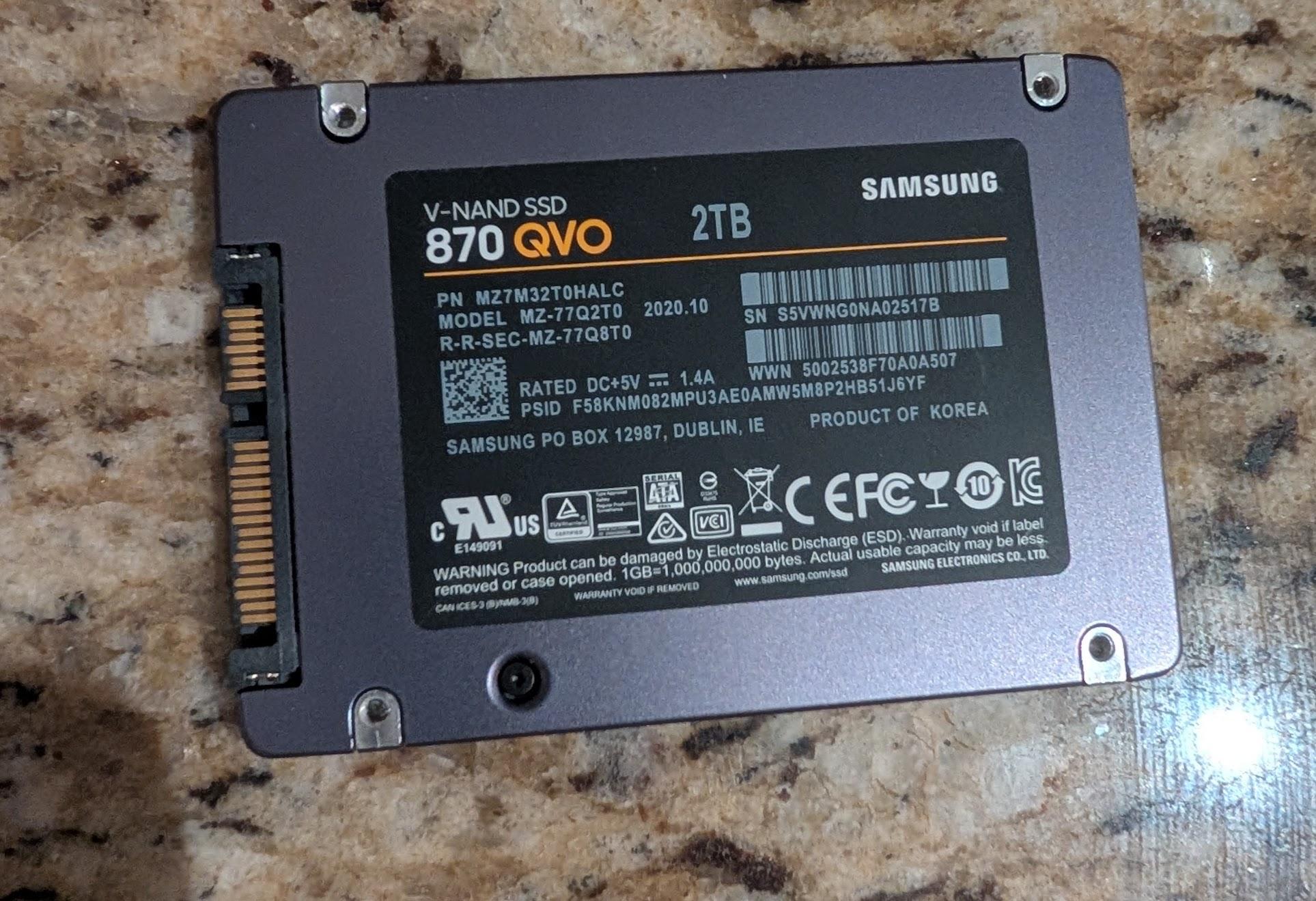 Samsung 870 QVO 2TB