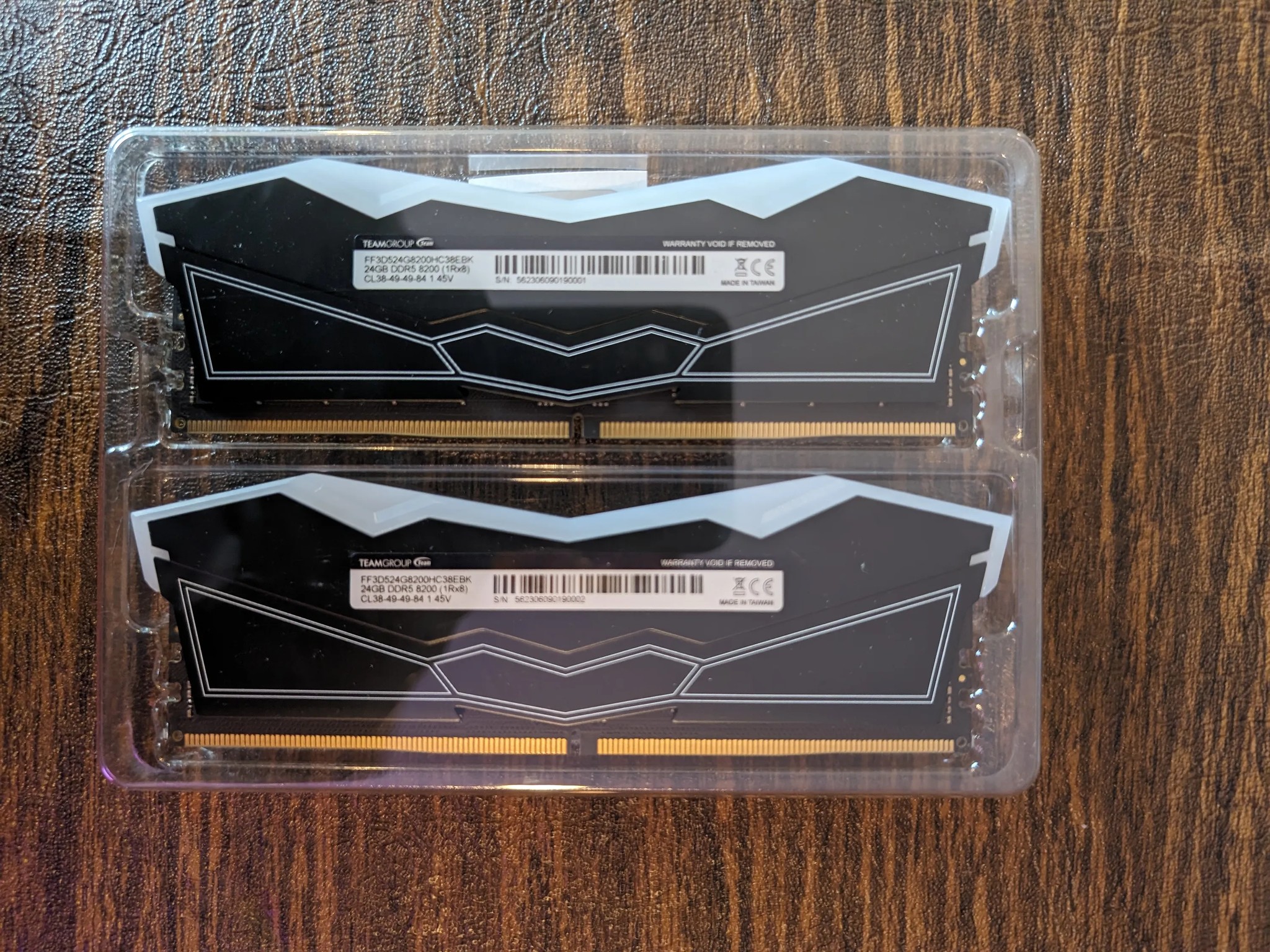 Team T-Force Delta RGB 48GB (2 x 24GB) DDR5 8200