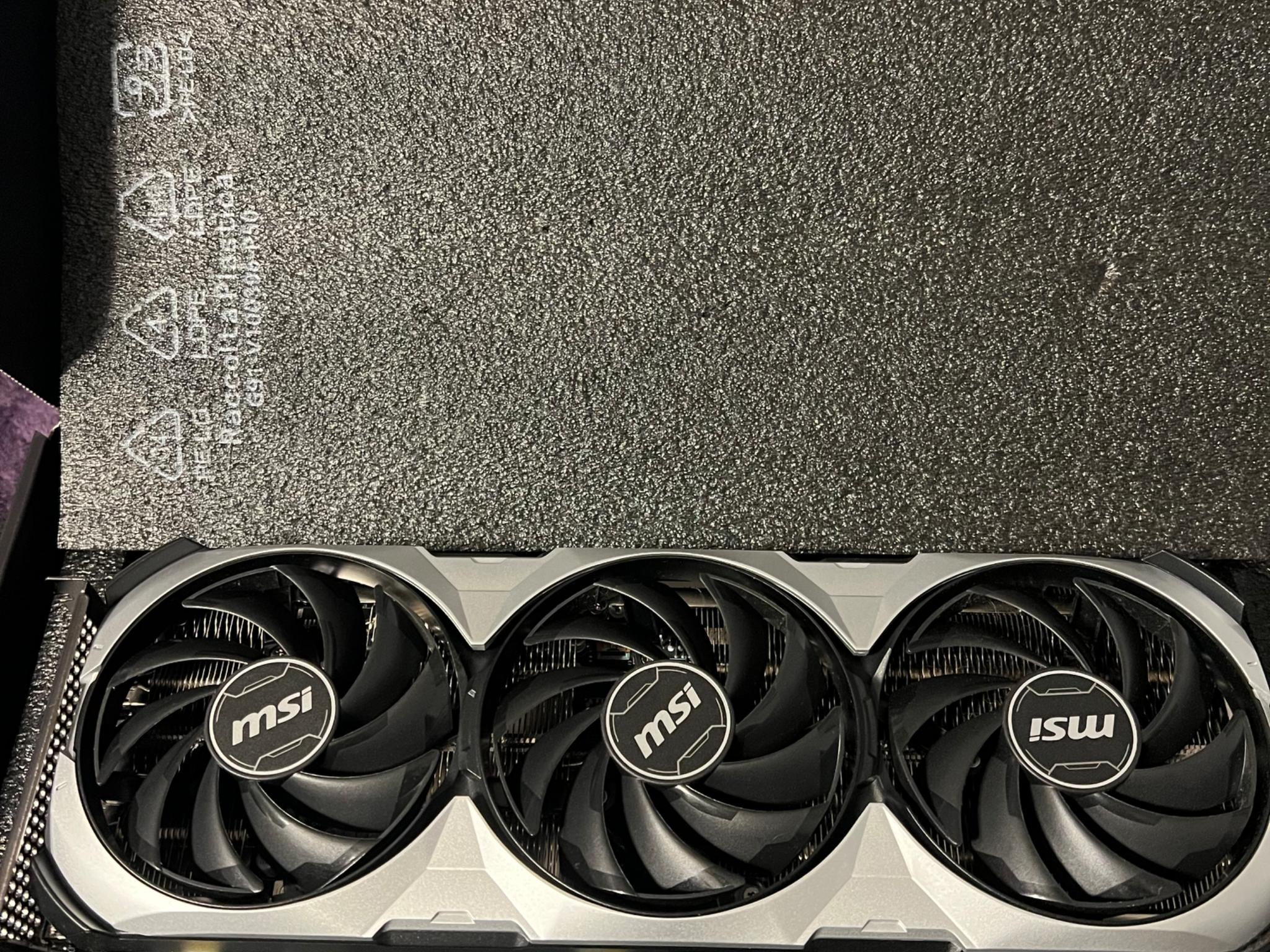 MSI Ventus 3X OC GeForce RTX 4070 Super 12GB - Graphics Card