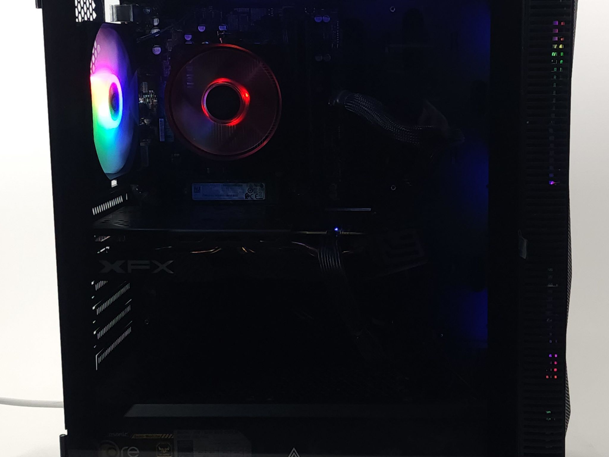 Gaming PC Ryzen 3 2300X 16GB RAM 256GB SSD RX 580 8GB Windows 11 Computer
