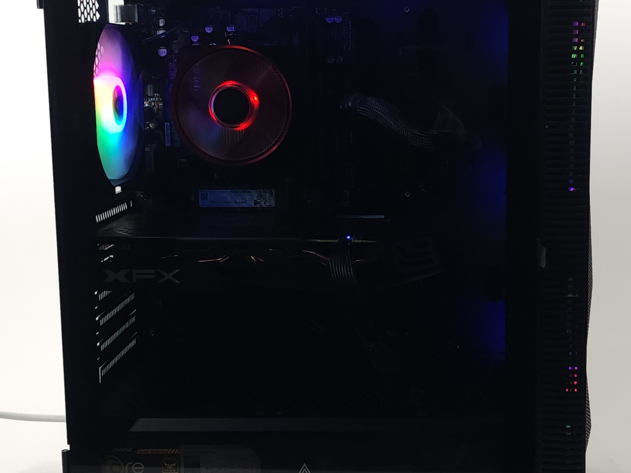 Gaming PC Ryzen 3 2300X 16GB RAM 256GB SSD RX 580 8GB Windows 11 Computer