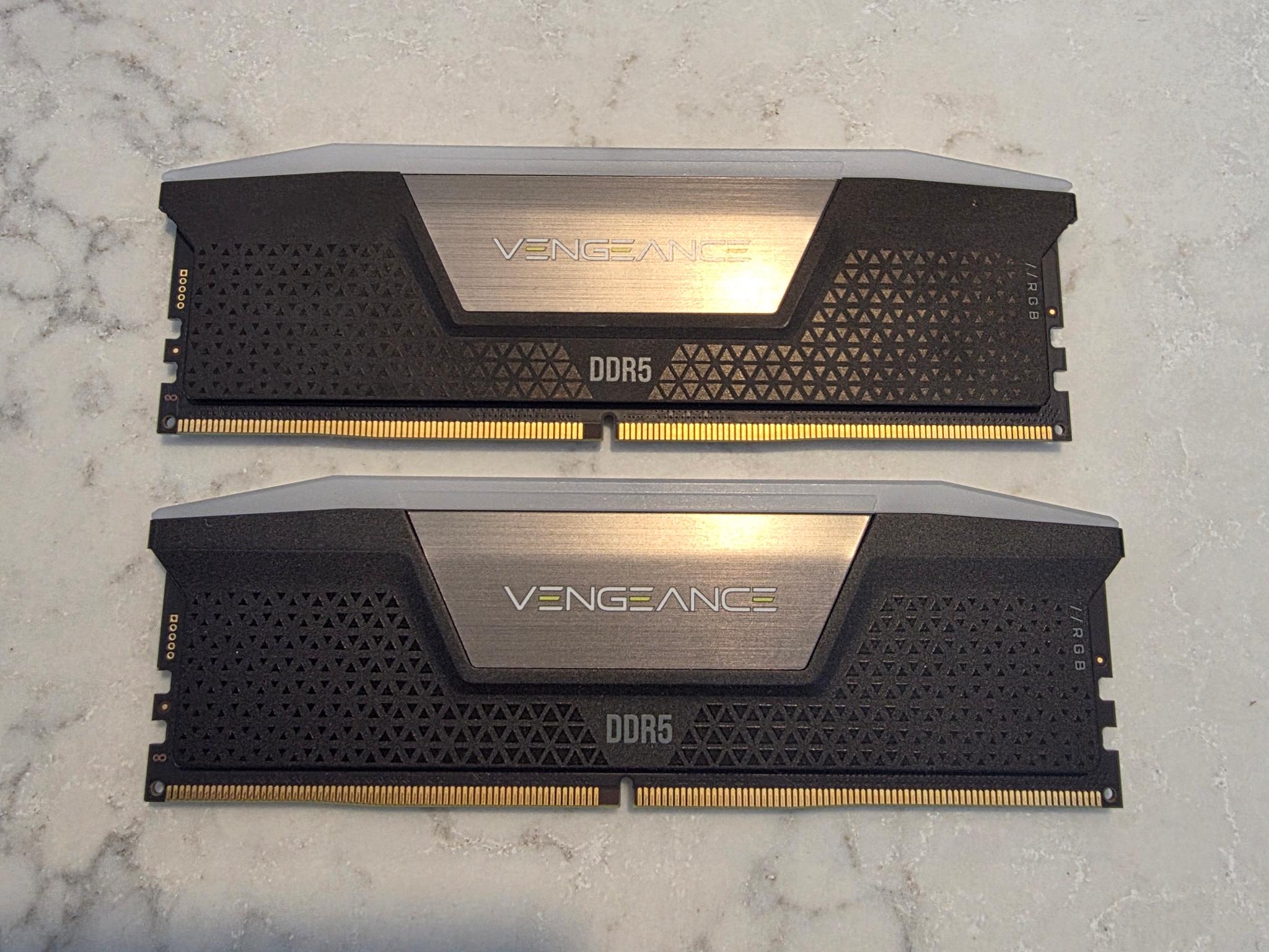 Corsair DDR5 6400Mhz RAM - 32gb (16gb x 2)