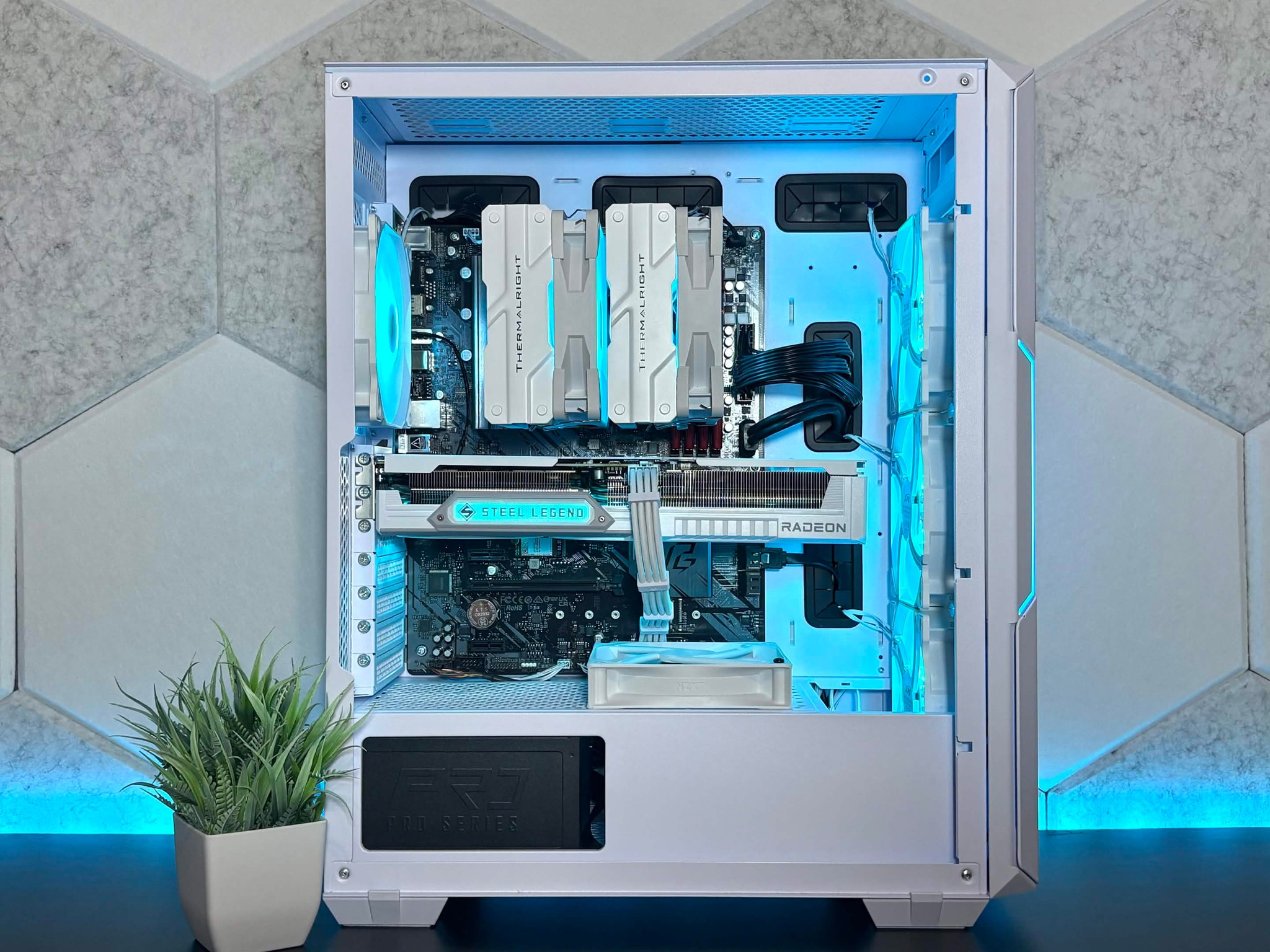 ❄️ RX 9060 XT | Ryzen 5 5500 ❄️ | 16GB DDR4 | 1TB SSD | WIFI 5 | 1440p Gaming PC