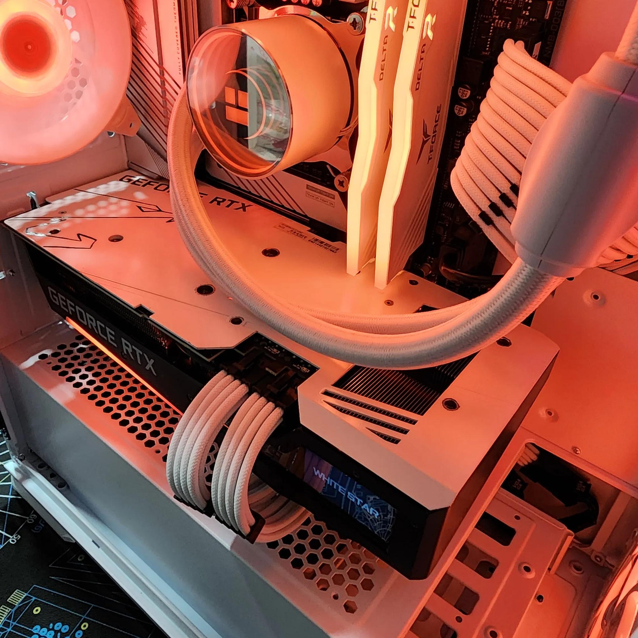 "White Star" Streaming/Gaming PC; i5-13400F | AORUS RTX 3070 | 32GB | 1TB