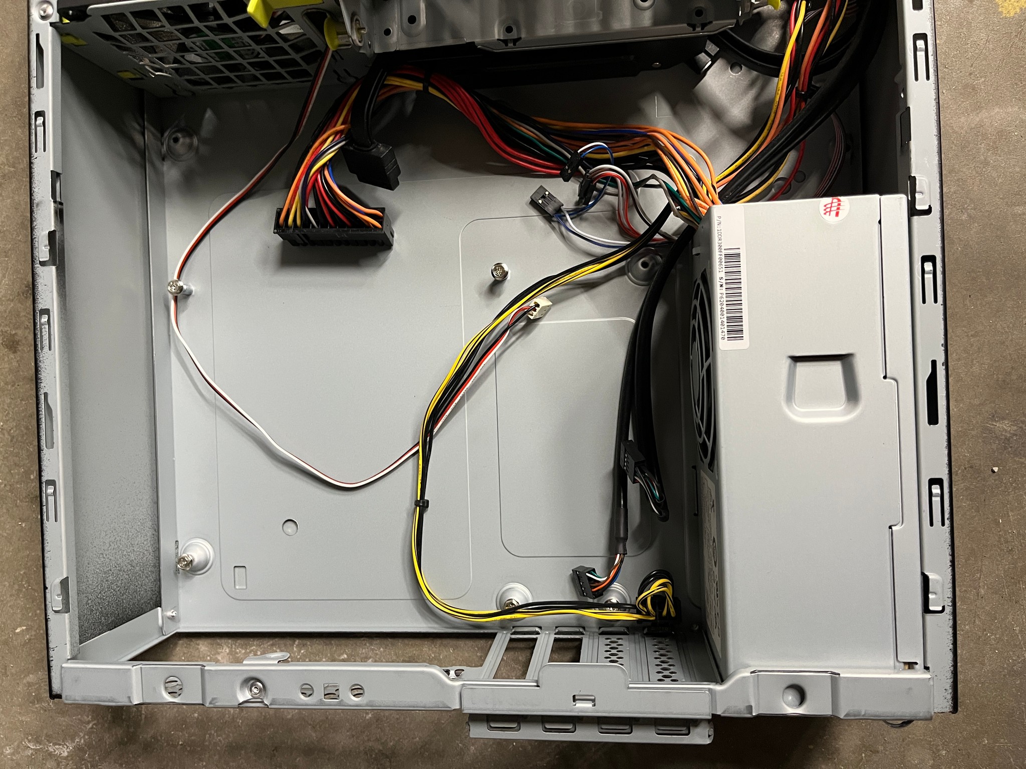 In‑Win CE685 Micro‑ATX Case w/ 300W PSU – Used – ByteSpeed Logo – Some Screws Included