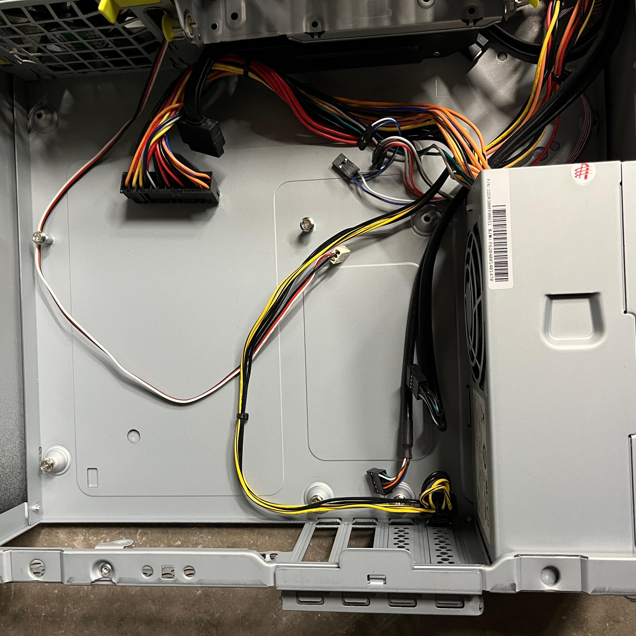 In‑Win CE685 Micro‑ATX Case w/ 300W PSU – Used – ByteSpeed Logo – Some Screws Included