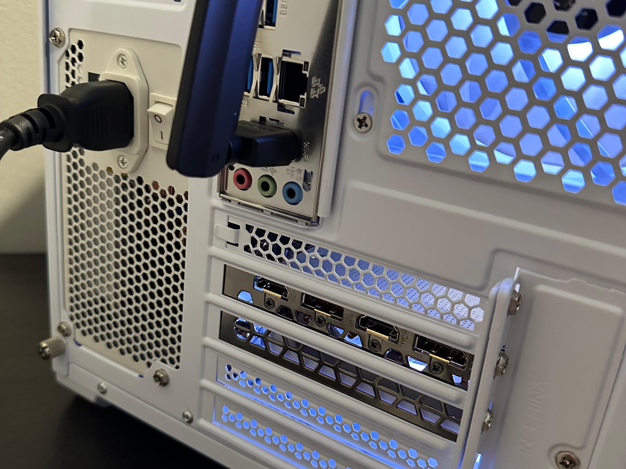 Custom White RGB Gaming PC | RTX 3060 Ti Vision OC | Ryzen 5 5500 | 16GB DDR4 | WiFi