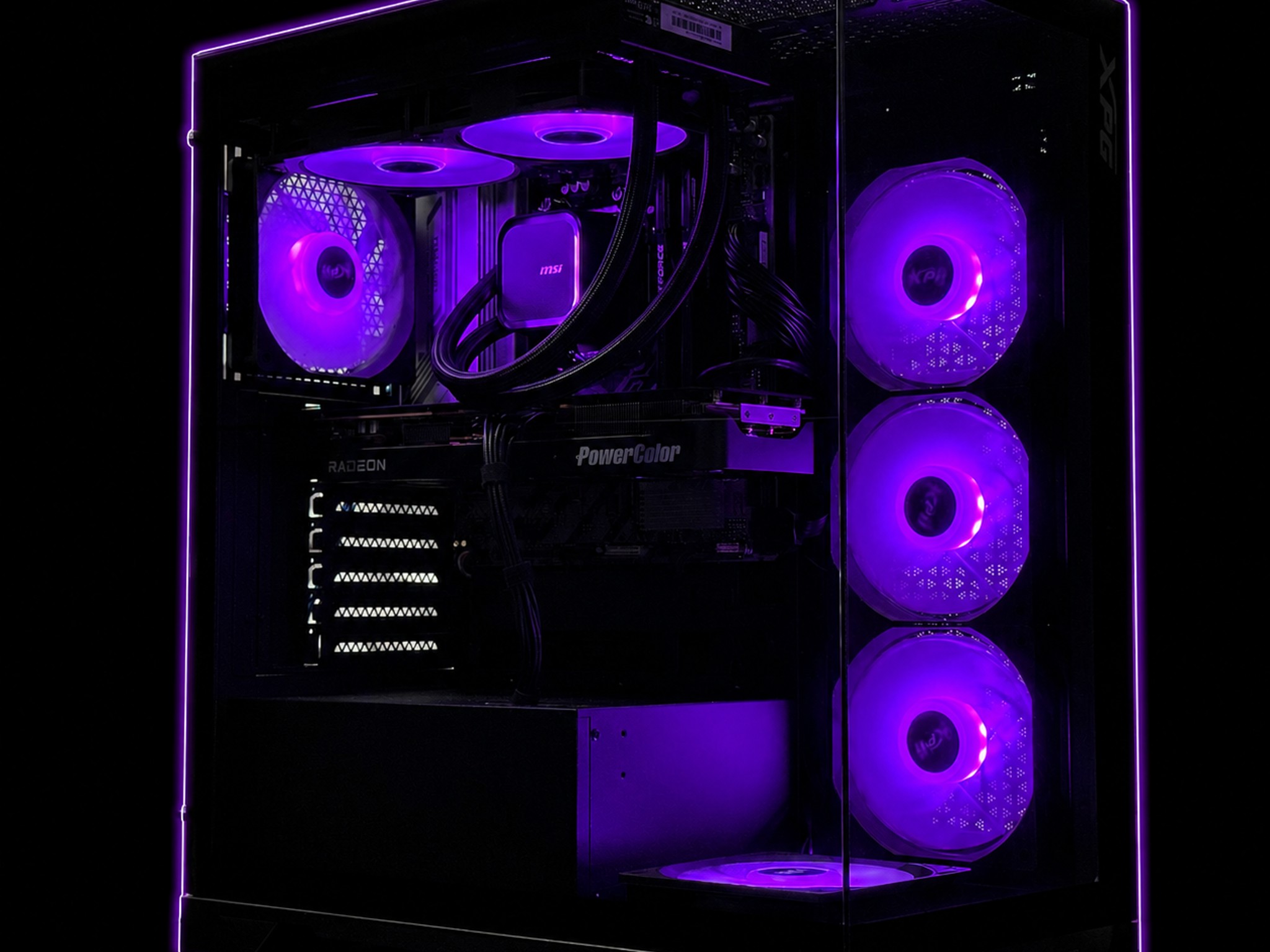 1440p Gaming Pc / RX 9070 16G / Ryzen 7 8700F / 32GB DDR5 Ram / 1TB SSD / 1 year warranty