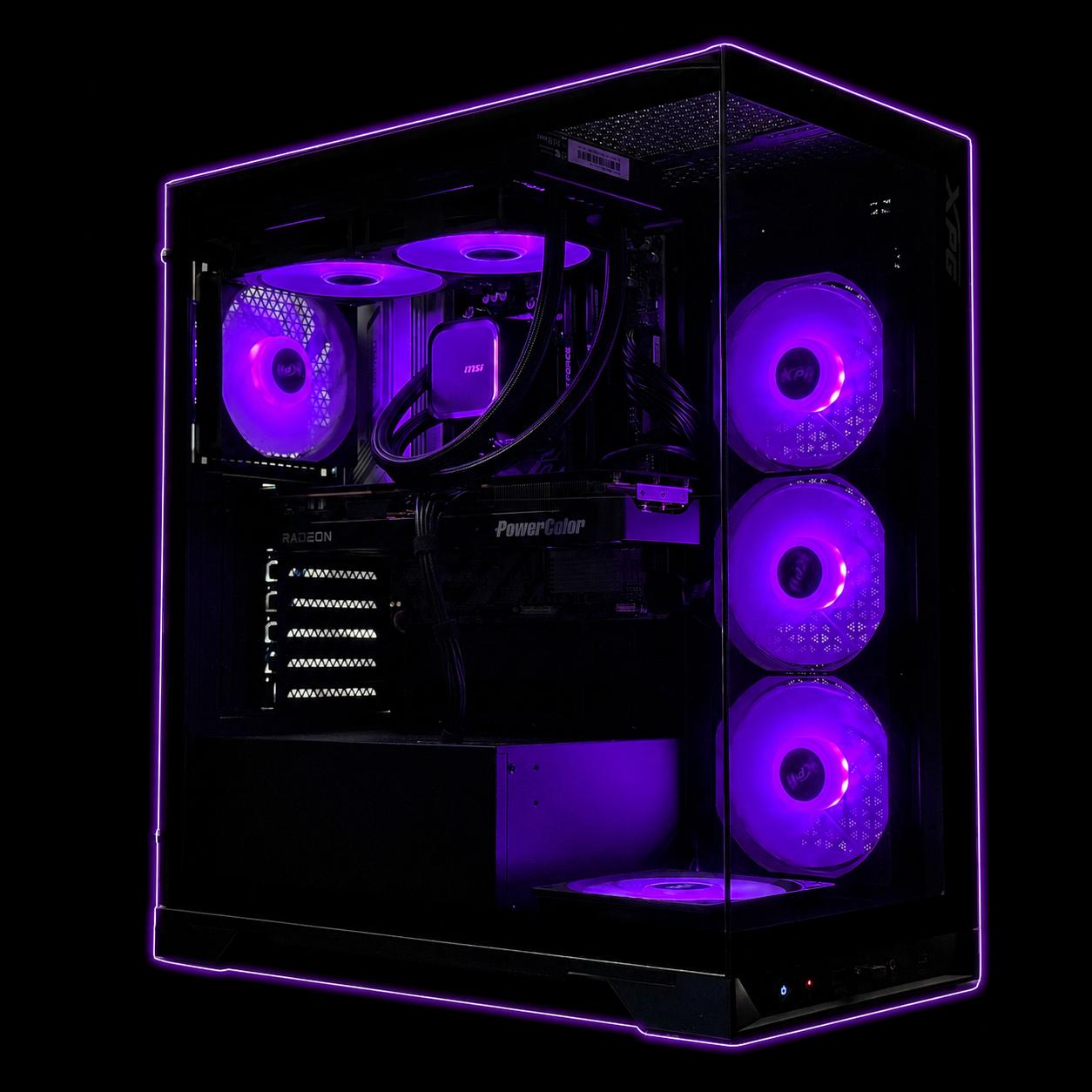1440p Gaming Pc / RX 9070 16G / Ryzen 7 8700F / 32GB DDR5 Ram / 1TB SSD / 1 year warranty