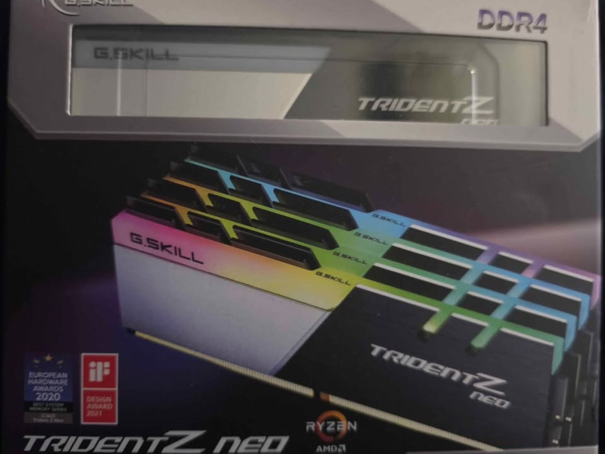 G.SKILL TRIDENT Z NEO DDR4 CL16-19-19-39 3600MHz 16GBx4 64GB kit