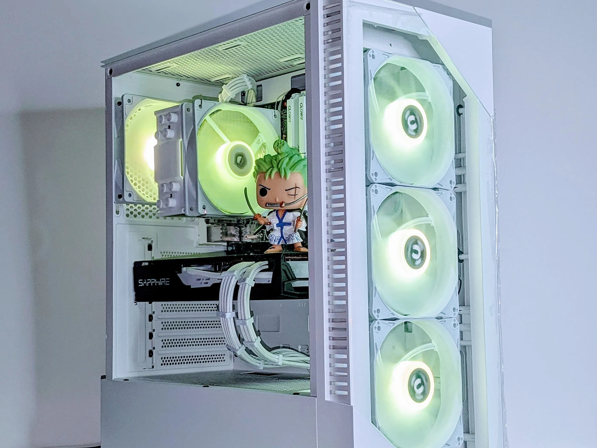 💚⚔️🗡️Roronoa Zoro⚪️RX 5700XT(equal to RTX3060)⚪️16GB Gloway DDR4⚪️1TB NVMe SSD⚪️ Windows 11 Pro