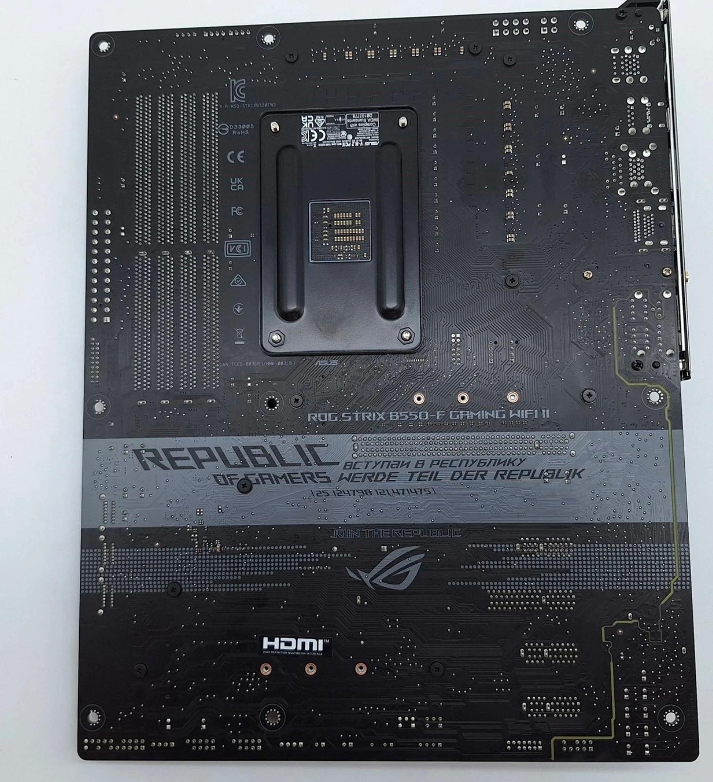 ROG Strix B550-F Gaming WiFi II + Ryzen 3900X + 16GB Aorus RGB + 500GB NMVE
