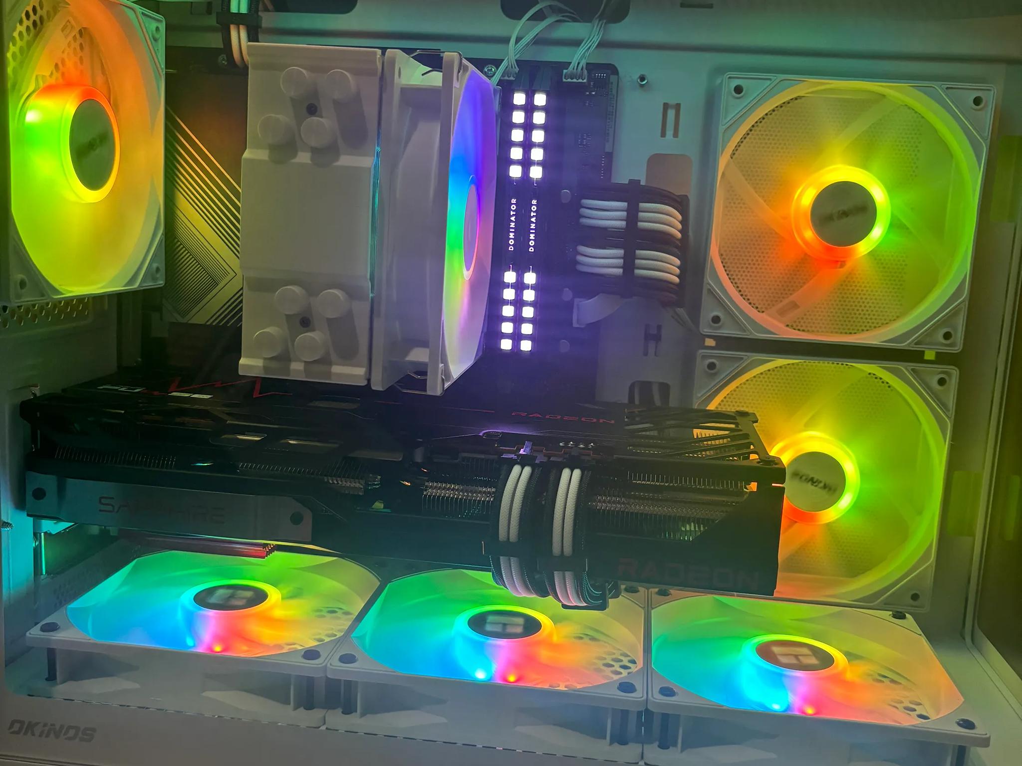 White Gaming PC