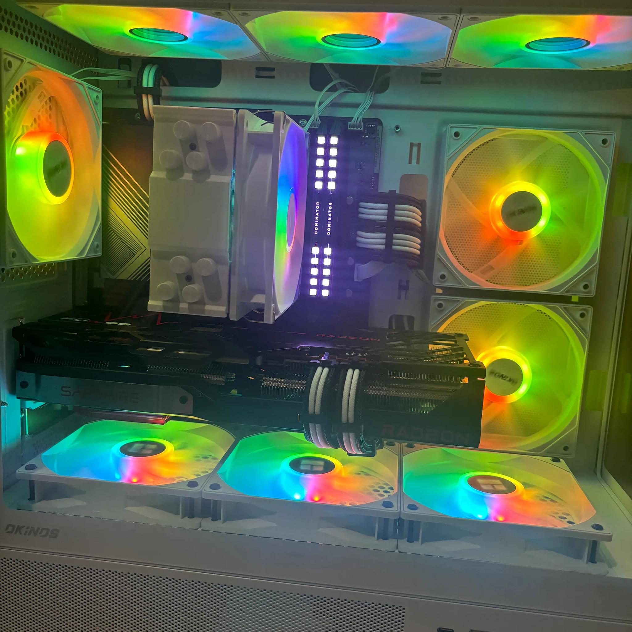 White Gaming PC
