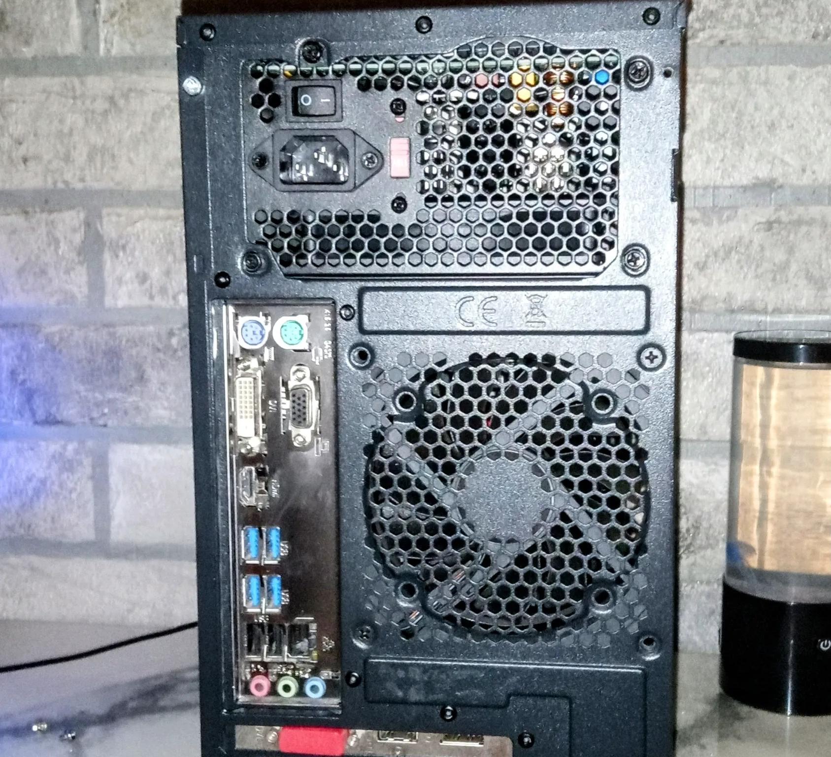 Desktop Pc-i5 4430-GTX 1060-16GB RAM-256GB SSD-300GB HD-WIN11 PRO/WIFI