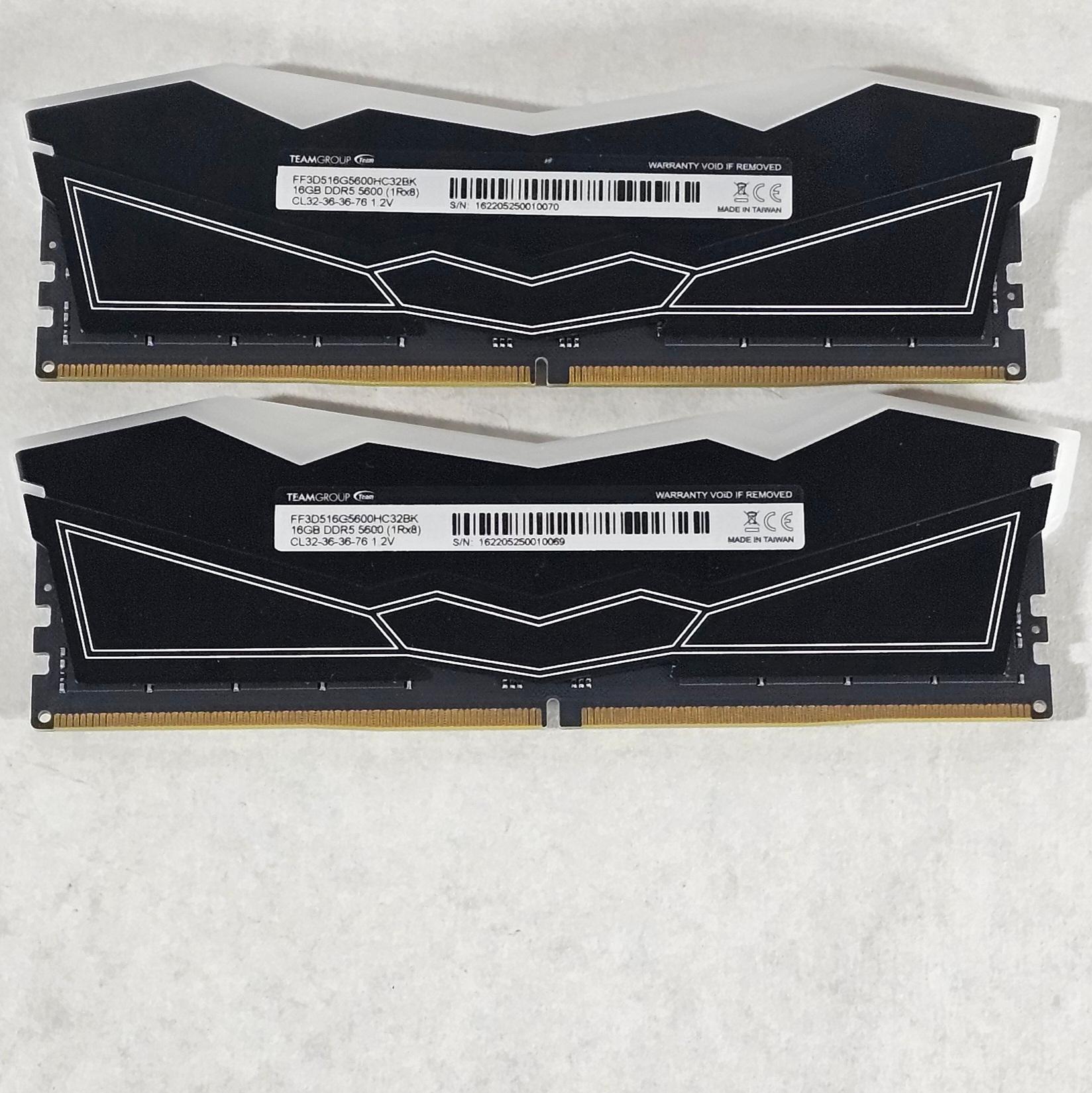 32GB DDR5 (2x16GB) CL32 5600MT/s RGB T-Force DELTA R | Jawa