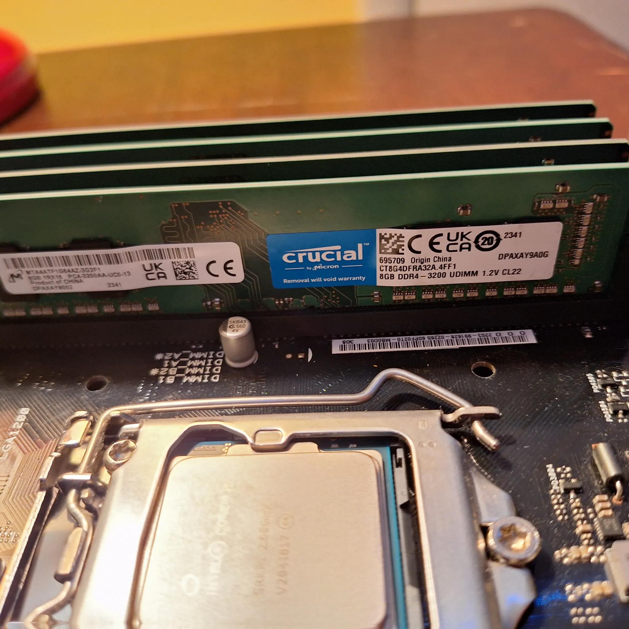 Budget Combo! i5-11400f | b560 motherboard | 32gb RAM 3200mhz | CPU cooler |