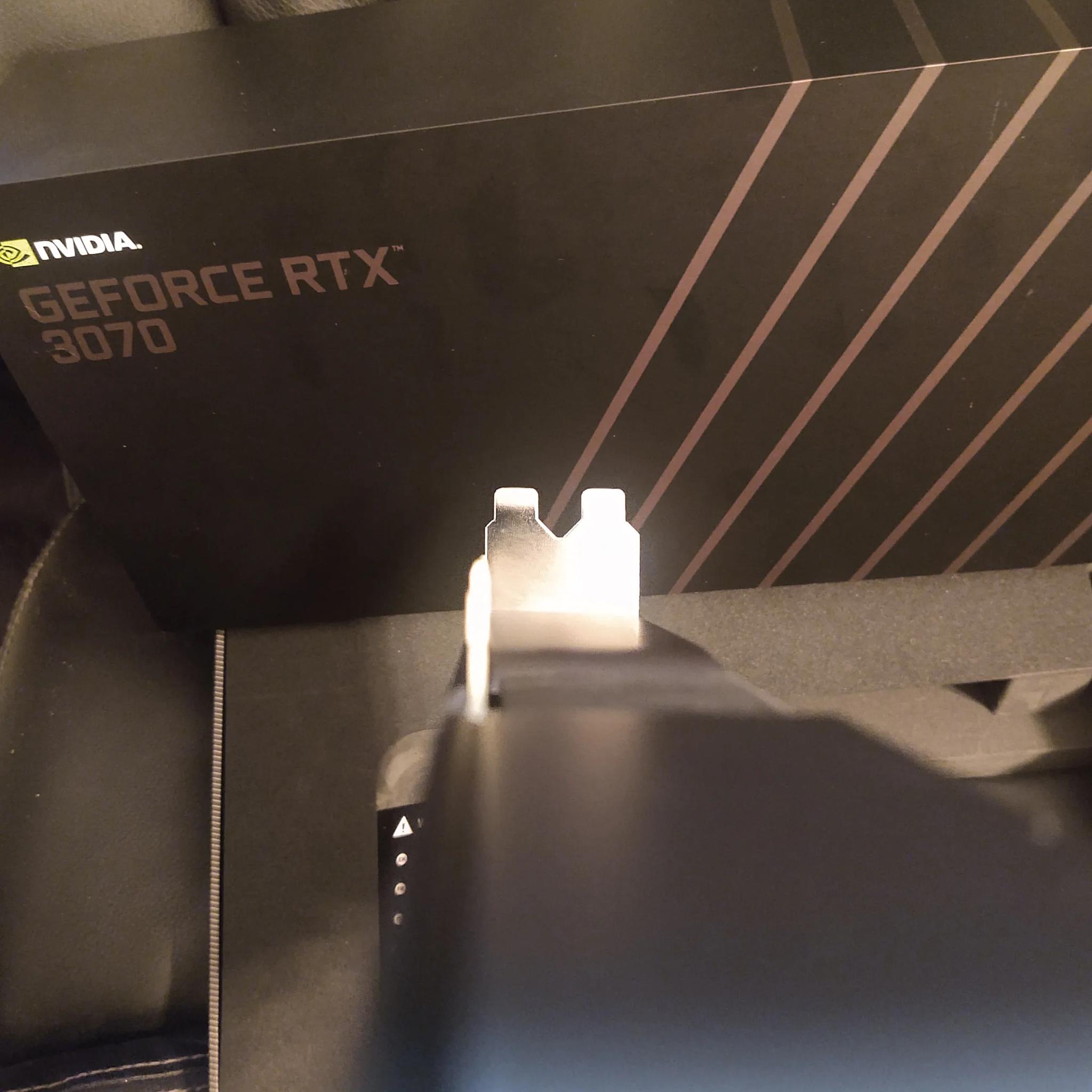 Nvidia 3070 FE (Founder's Edition) Like New, and Bought New
